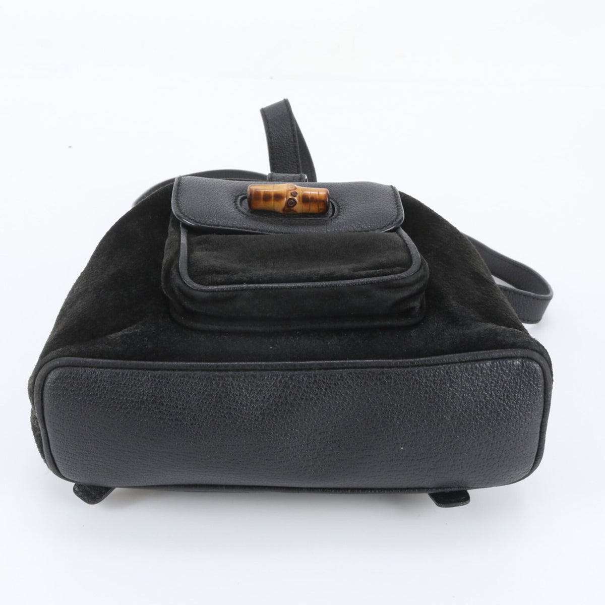 Gucci Black Leather Backpack (Pre-Owned)