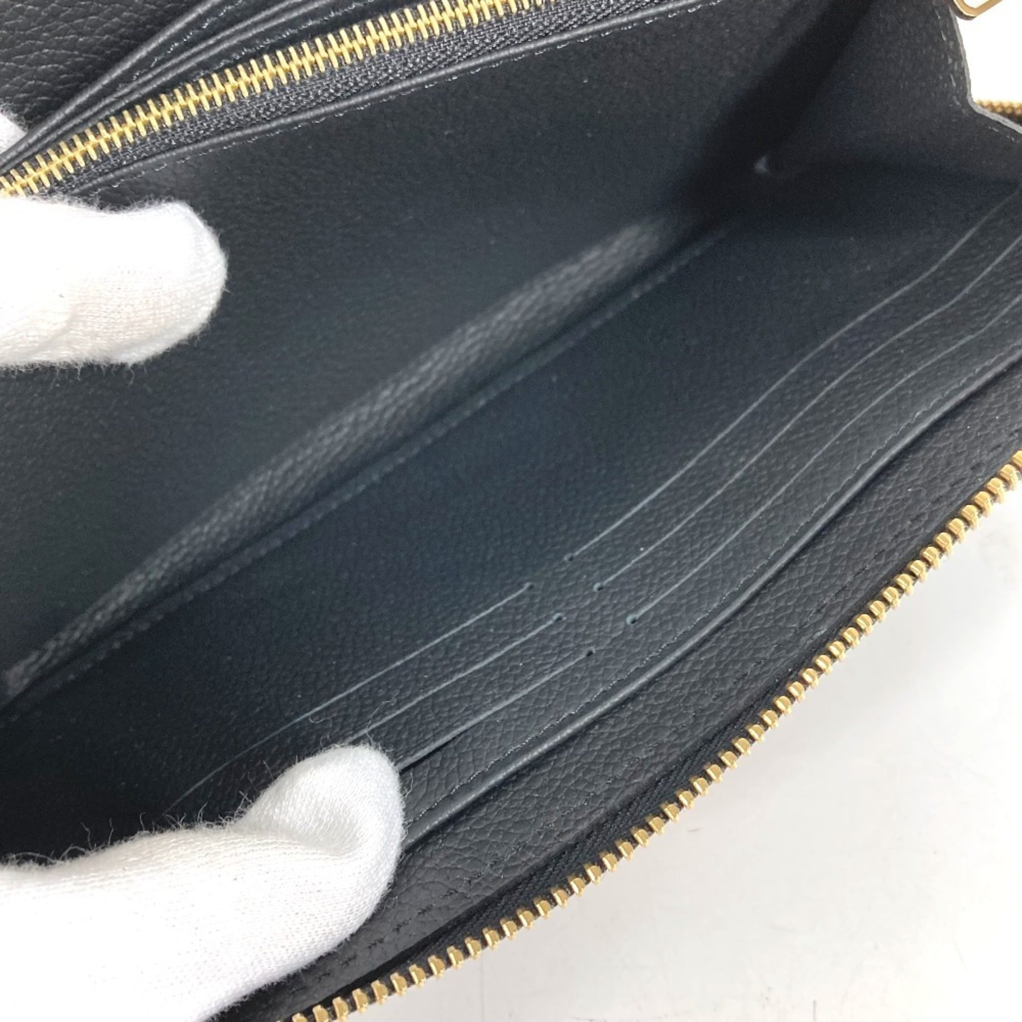 Louis Vuitton Black Multi-Color Monogram Empreinte Long Wallet (Bi-Fold) (Pre-Owned)