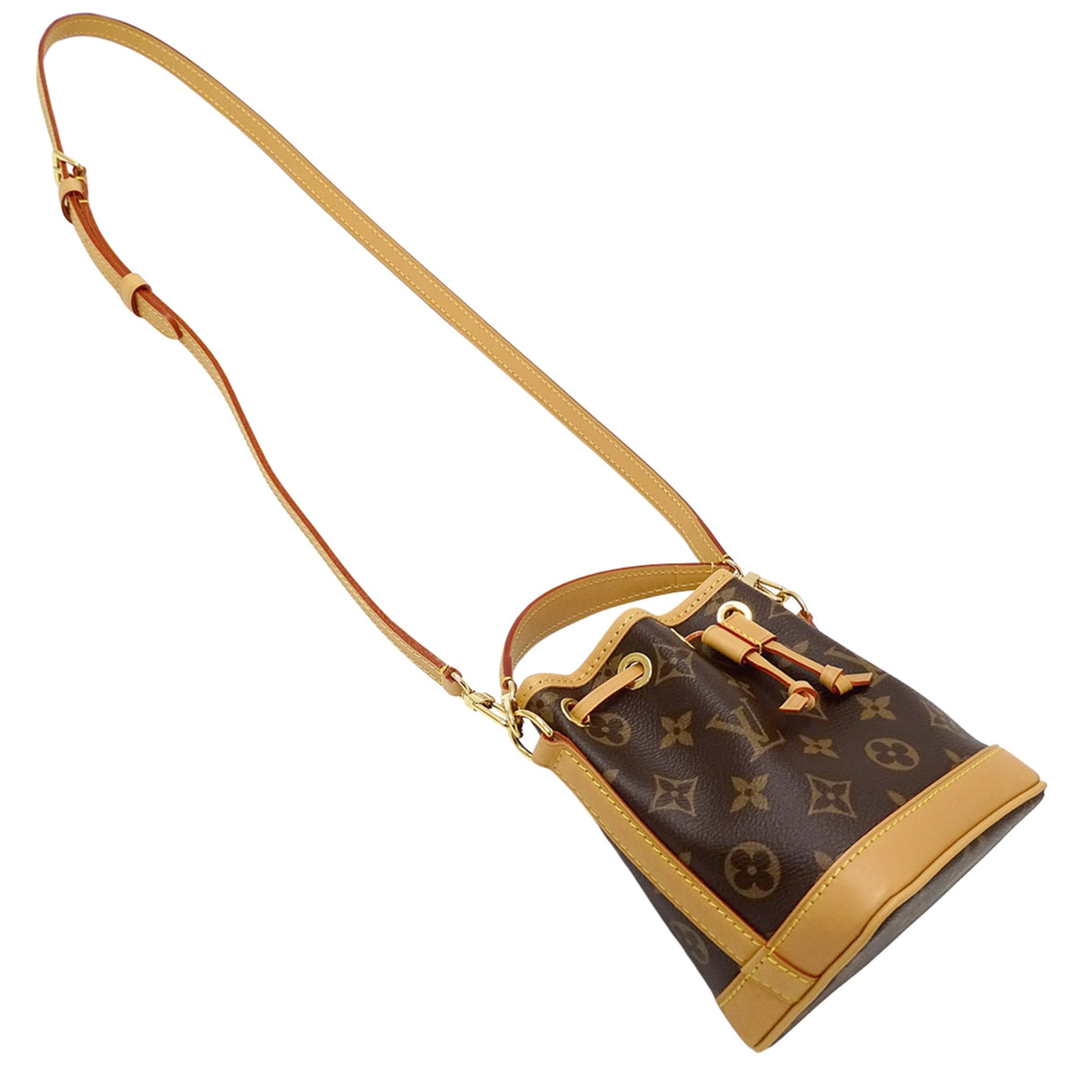 Louis Vuitton Brown Monogram Handbag Shoulder Bag (Pre-Owned)