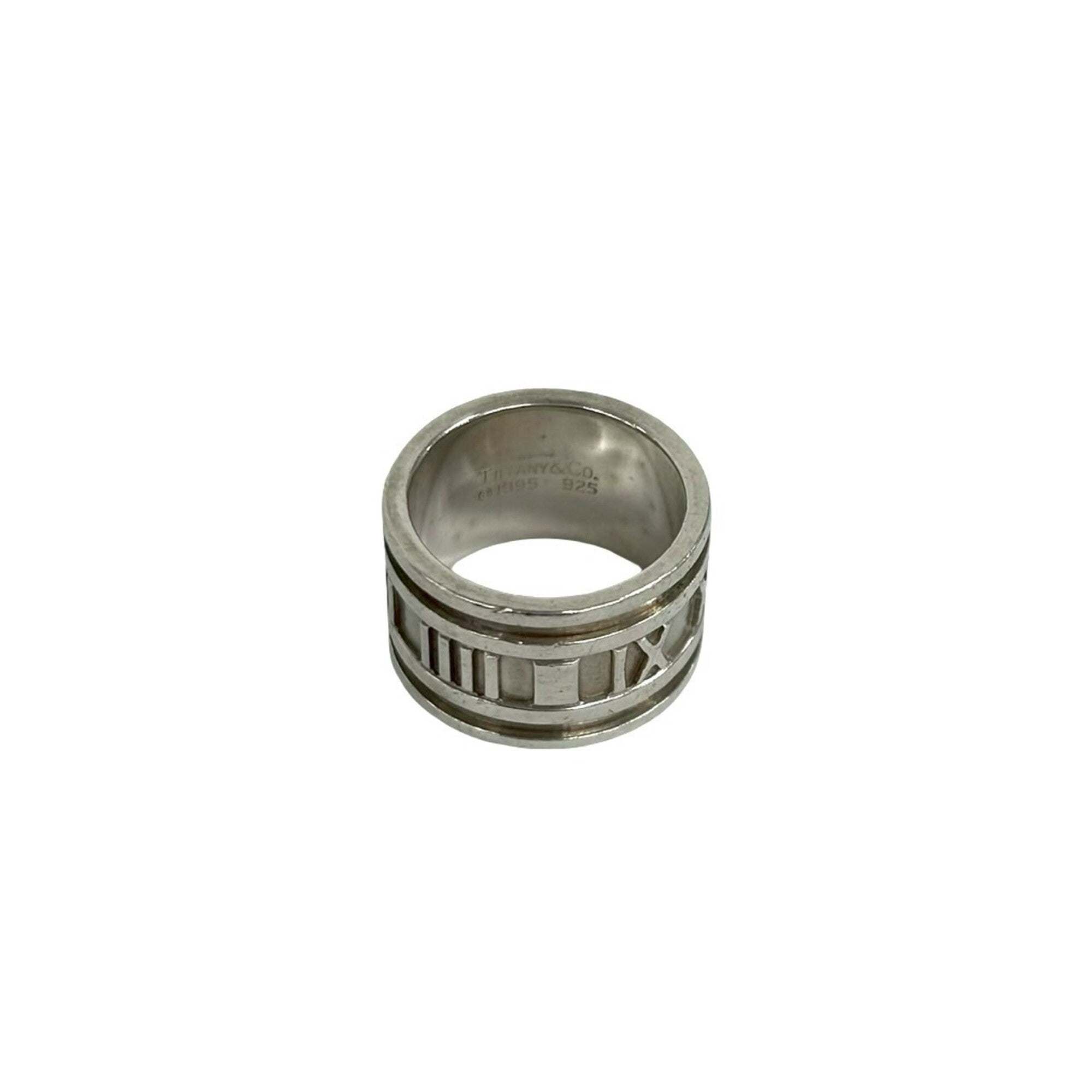 Tiffany Silver Silver 925 Band Ring (Pre-Owned)