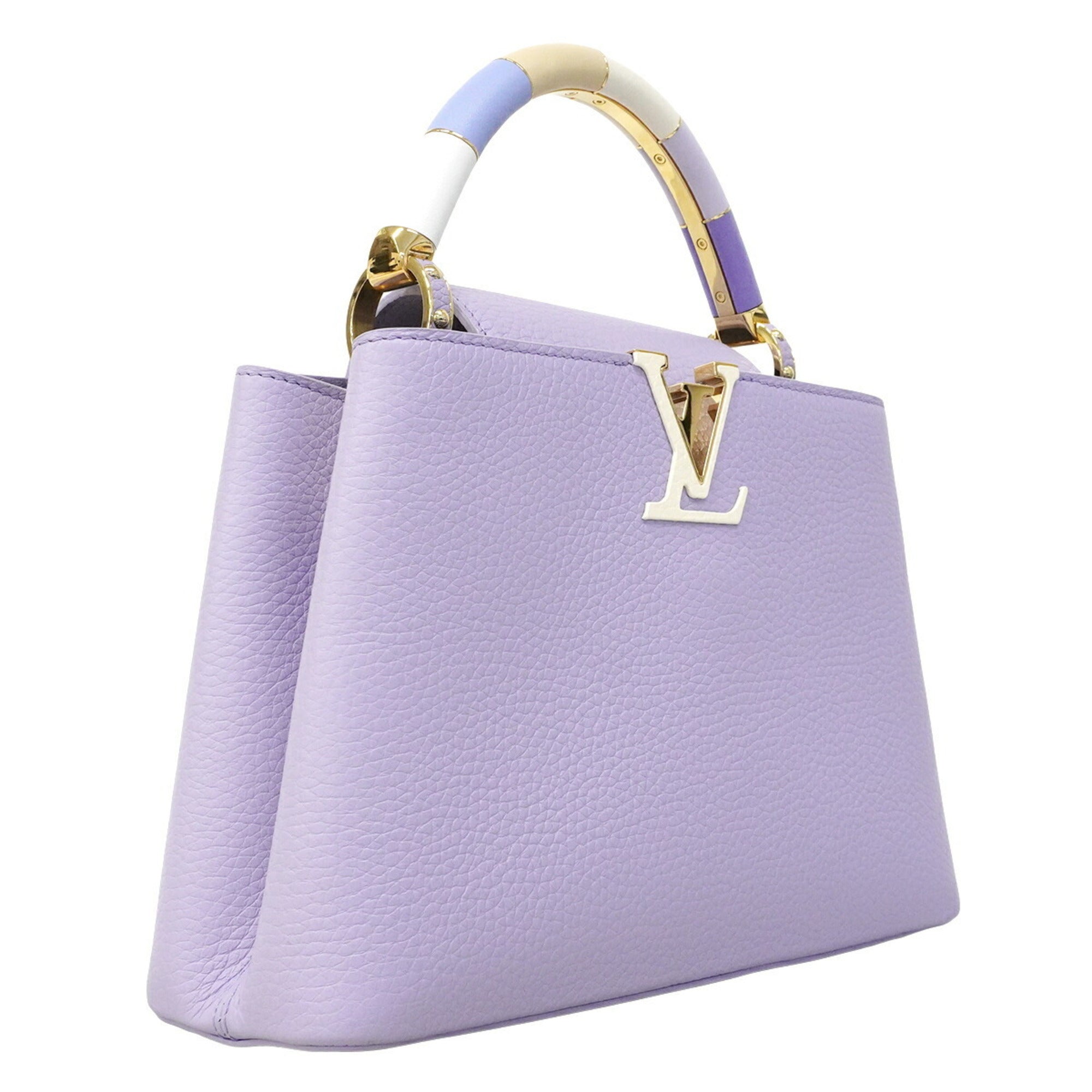 Louis Vuitton Purple Handbag (Pre-Owned)