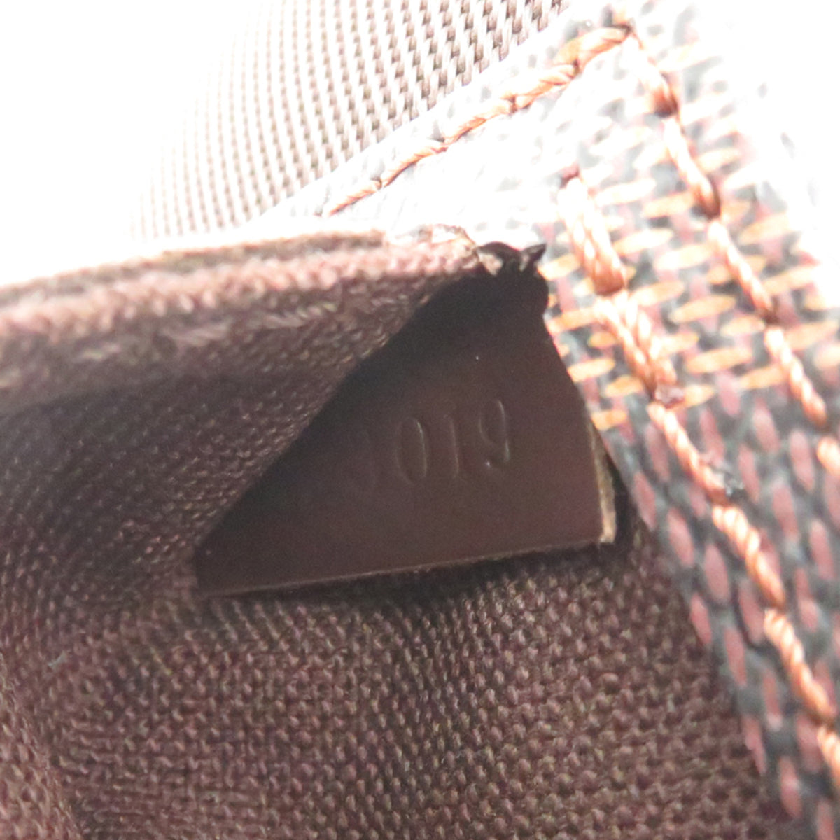 Louis Vuitton Brown Damier Canvas Sling Bag (Pre-Owned)