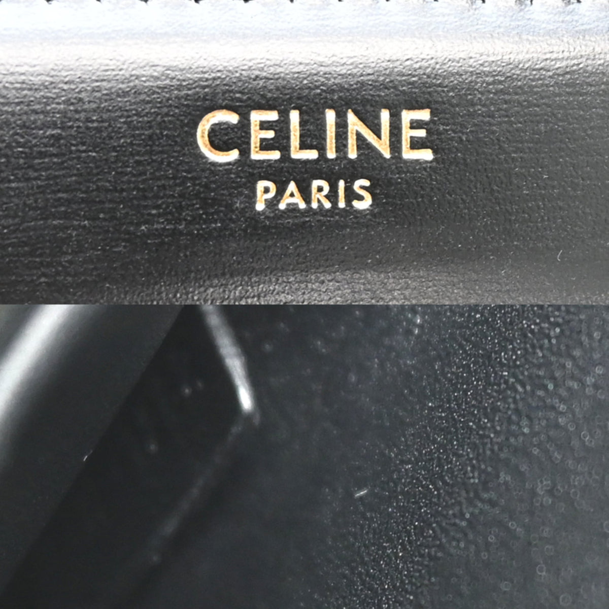 Celine Black Leather Shoulder Bag (Pre-Owned)