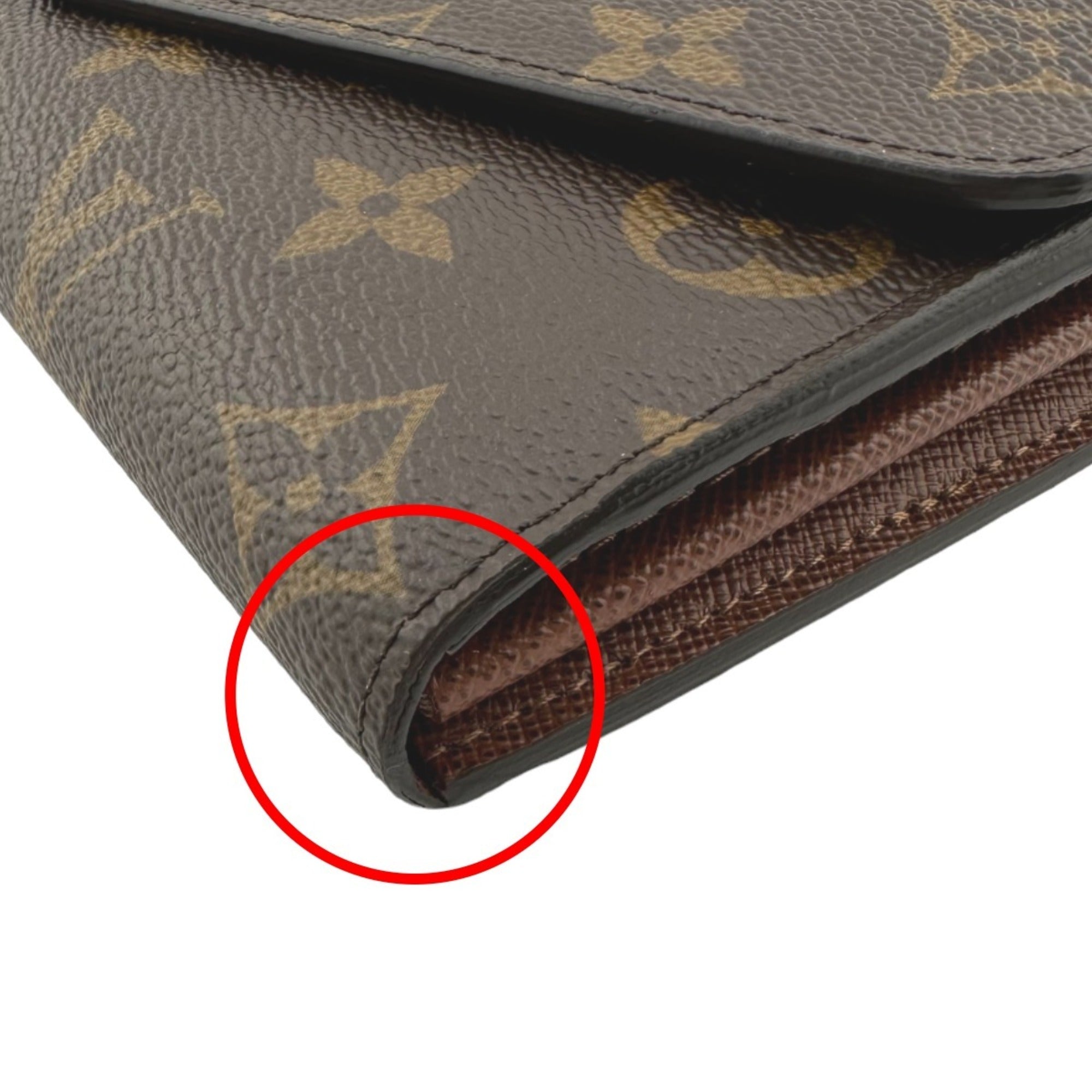 Louis Vuitton Brown Monogram Monogram Wallet (Bi-Fold) (Pre-Owned)