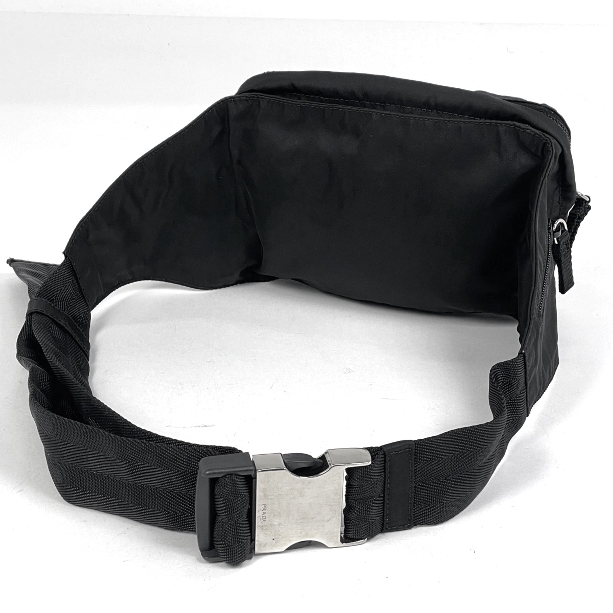 Prada Black Nylon Fanny Pack Pouch (Pre-Owned)