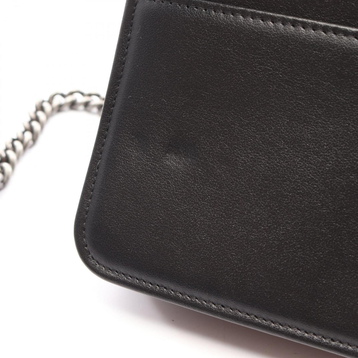 Chanel Black Grained Calfskin Handbag Shoulder Bag (Pre-Owned)