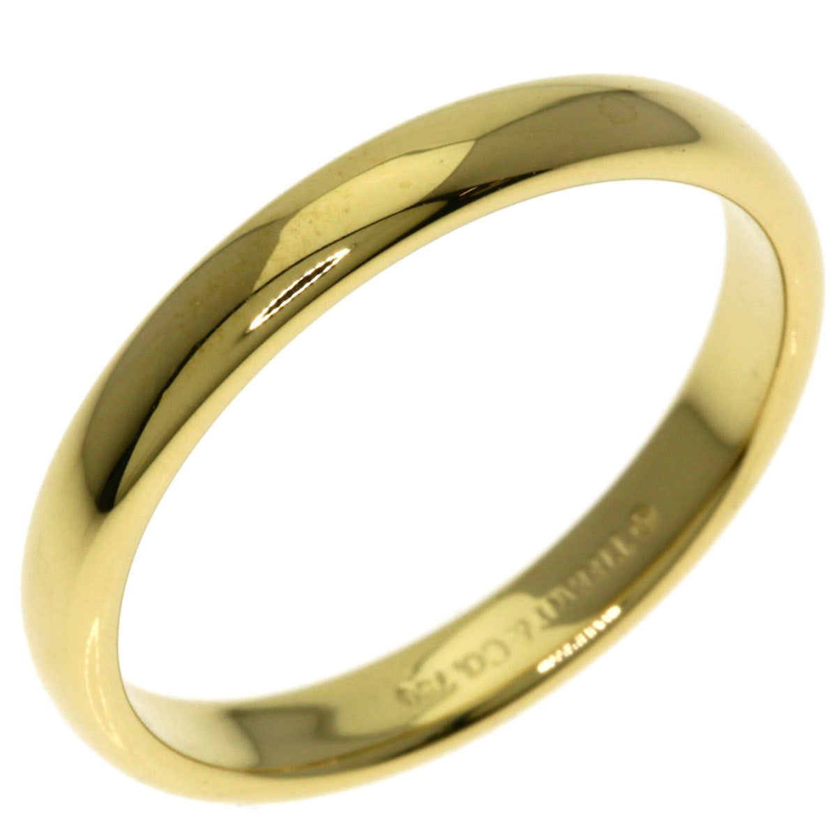 Tiffany Yellow Gold (18K) Band Ring (Pre-Owned)