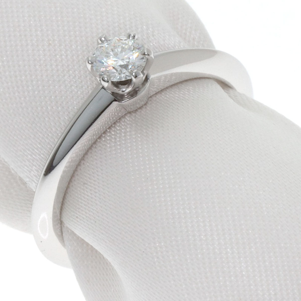 Tiffany Platinum 950 Band Ring (Pre-Owned)