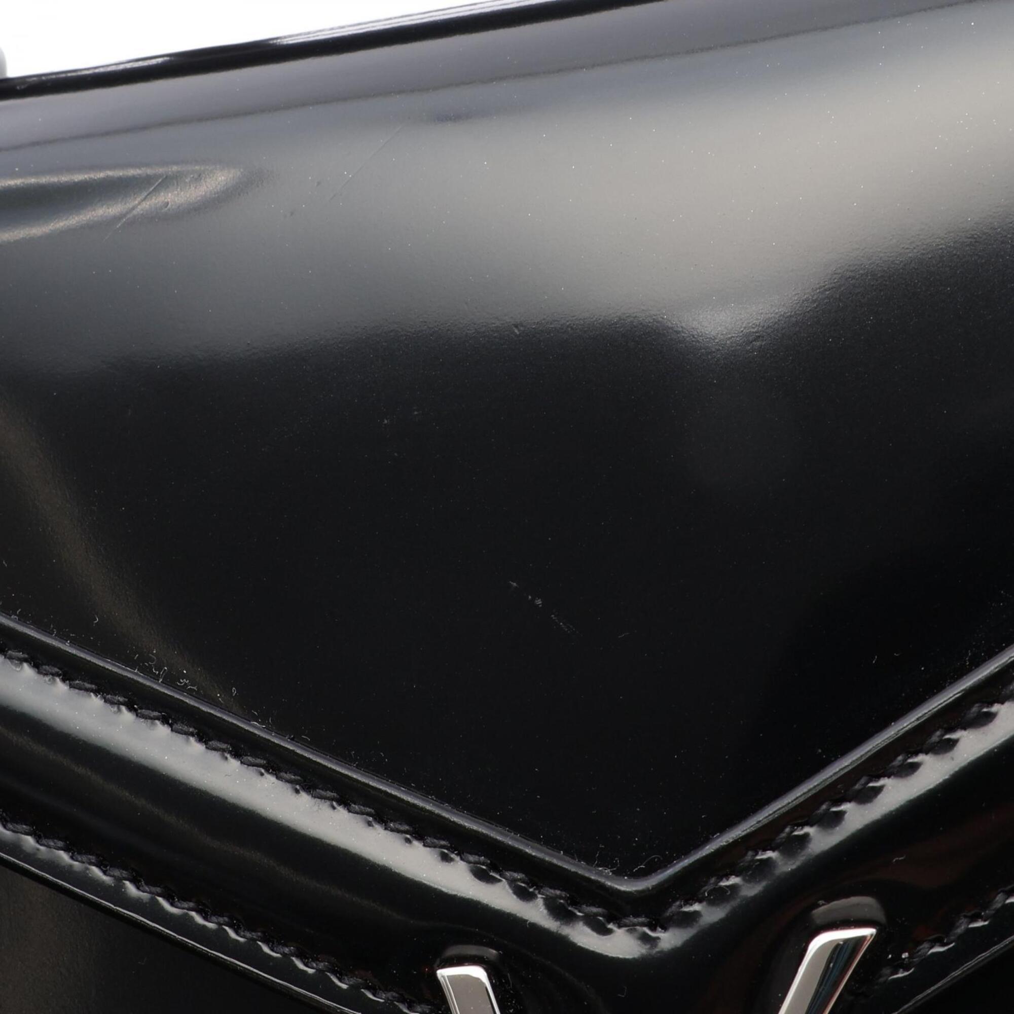 Saint Laurent Black Patent Leather Handbag (Pre-Owned)