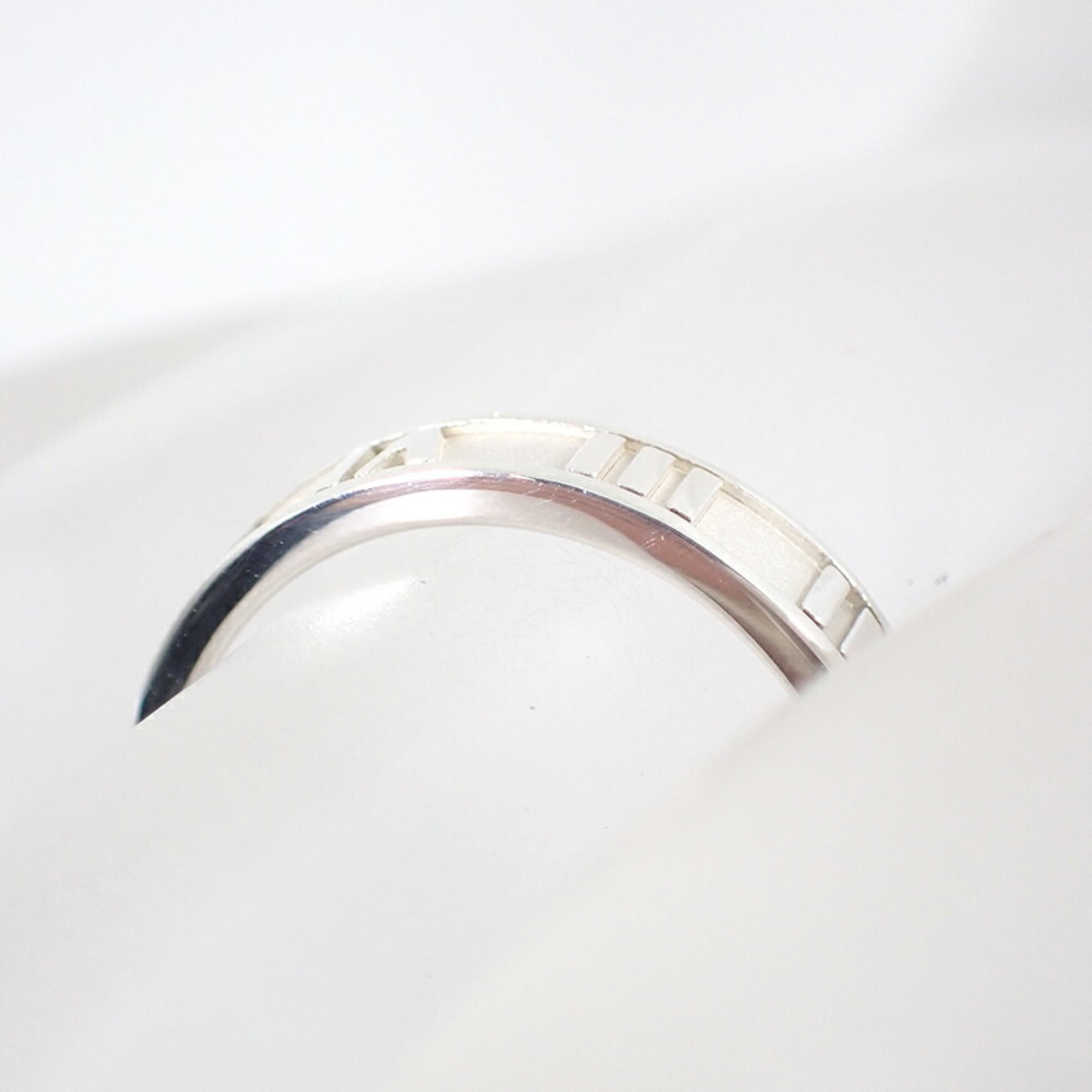 Tiffany Sterling Silver 925 Band Ring (Pre-Owned)