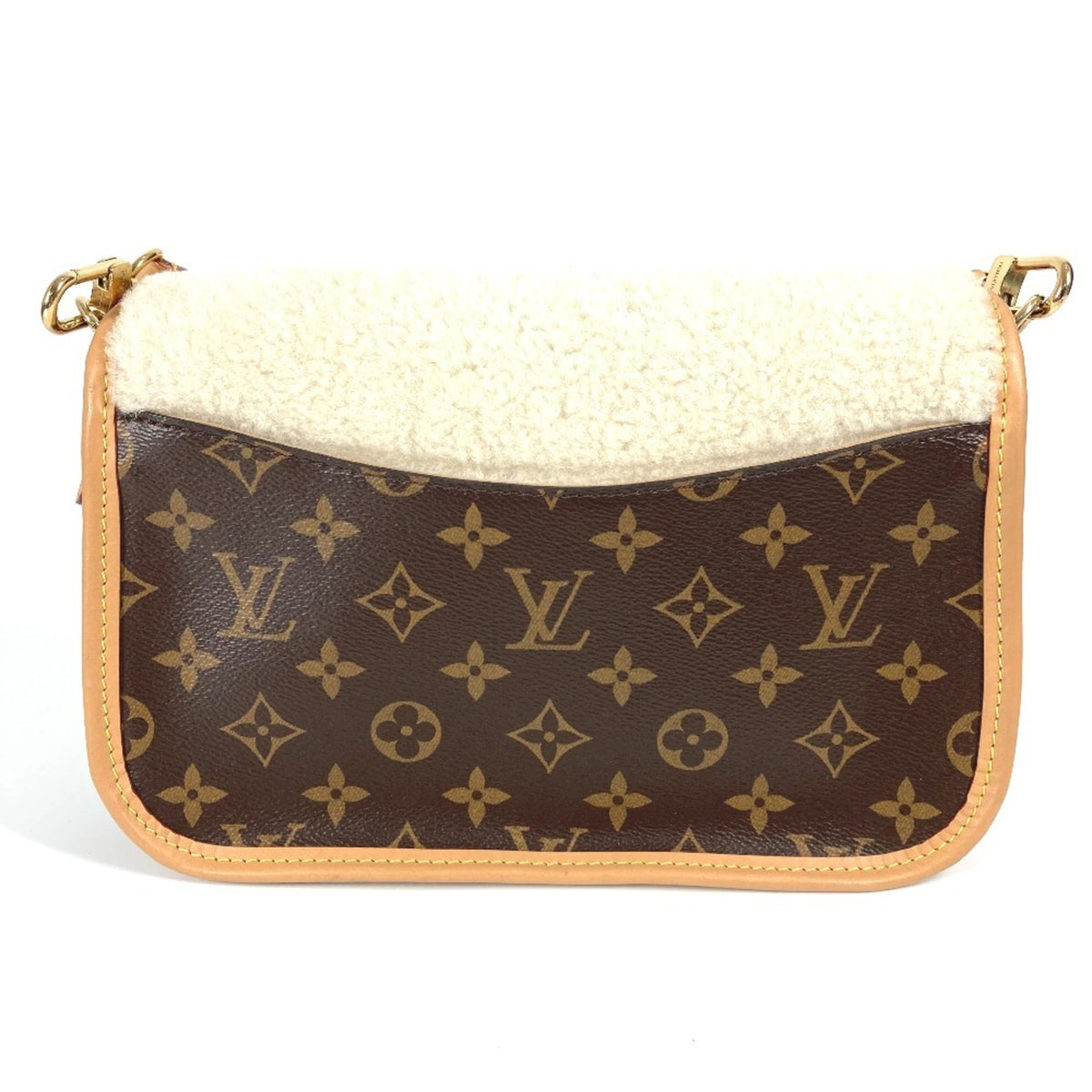 Louis Vuitton Brown Monogram Shoulder Bag Tote Bag (Pre-Owned)