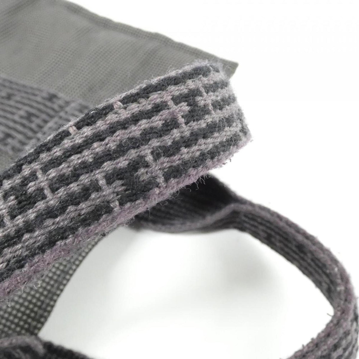 Hermes Black Canvas Handbag (Pre-Owned)