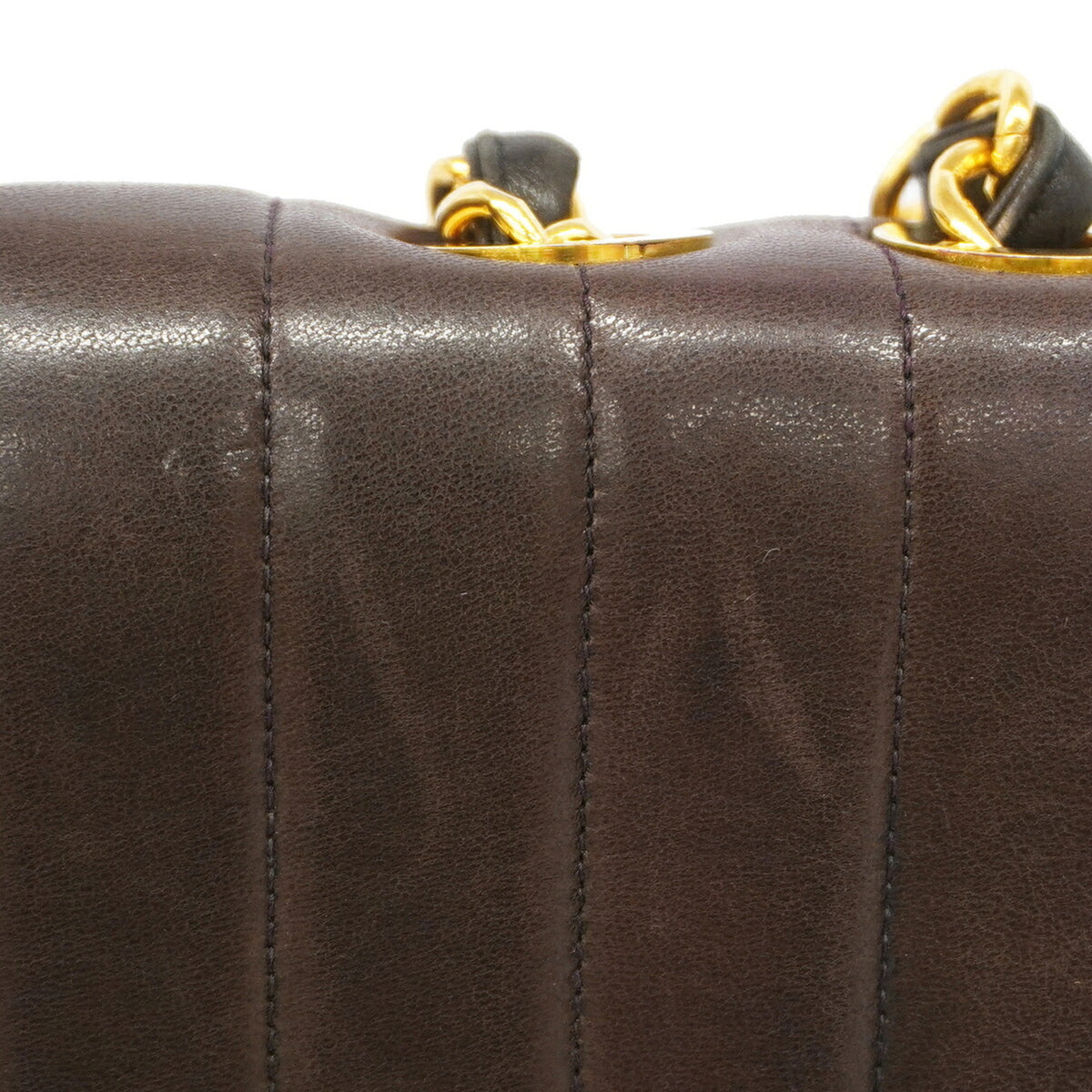 Chanel Black Leather Shoulder Bag (Pre-Owned)