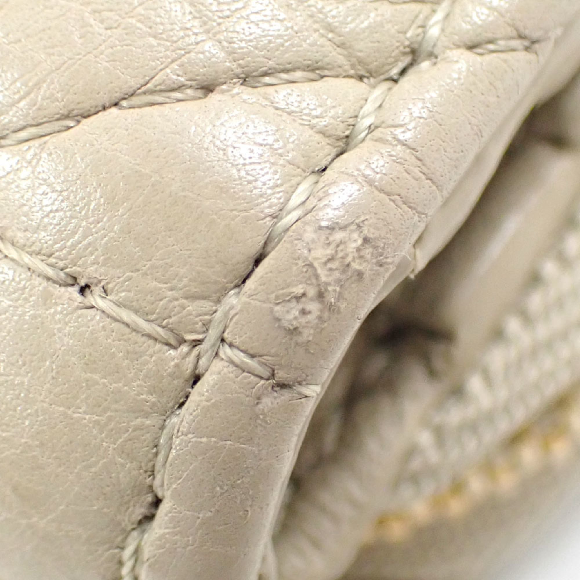 Christian Dior Beige Leather Wallet (Bi-Fold) (Pre-Owned)