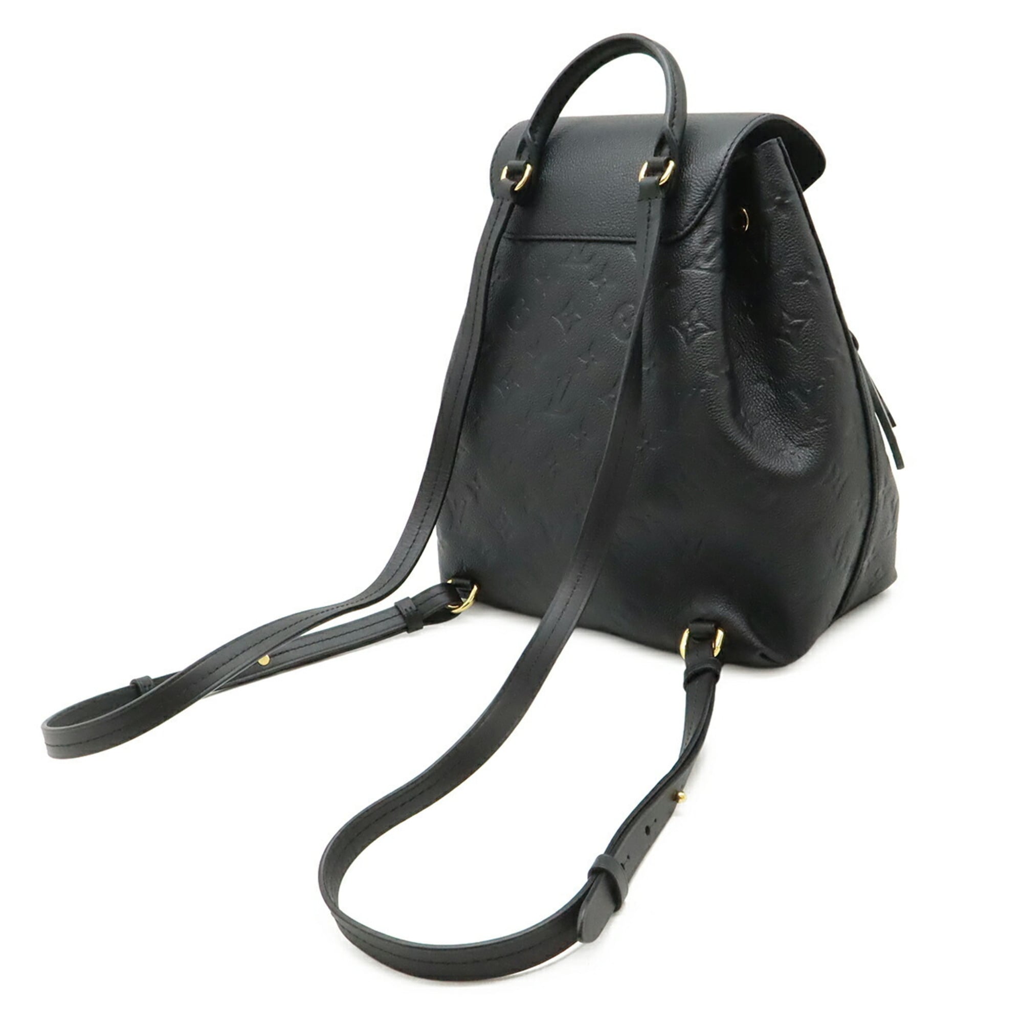 Louis Vuitton Noir Monogram Empreinte Leather Backpack (Pre-Owned)