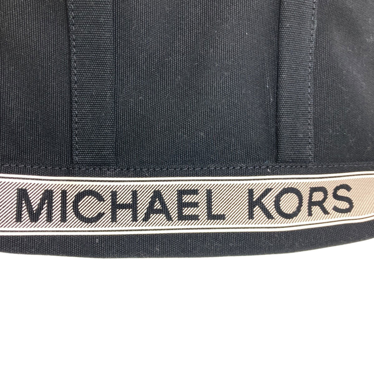 Michael Kors Black Canvas Handbag (Pre-Owned)