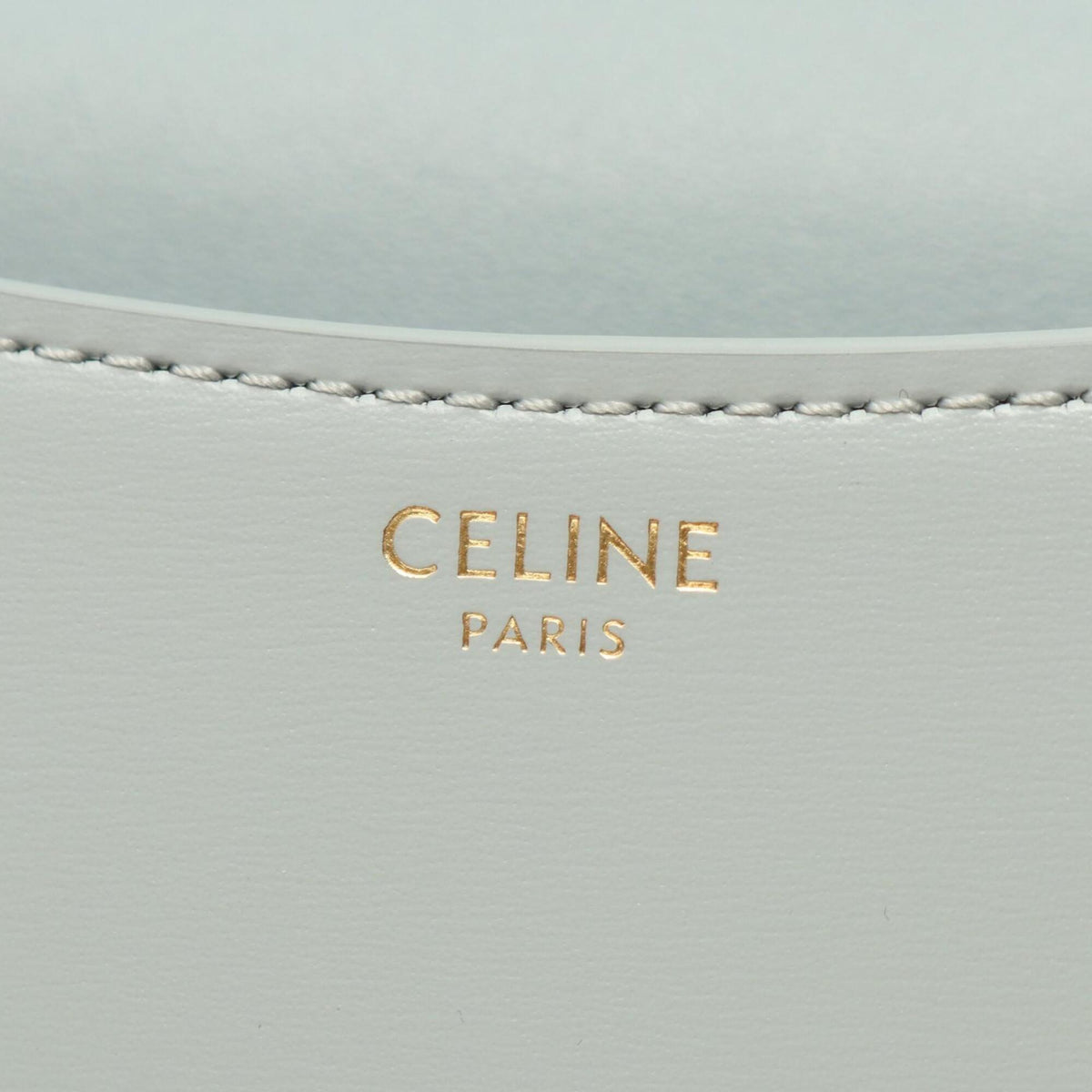 Celine Blue Leather Handbag (Pre-Owned)