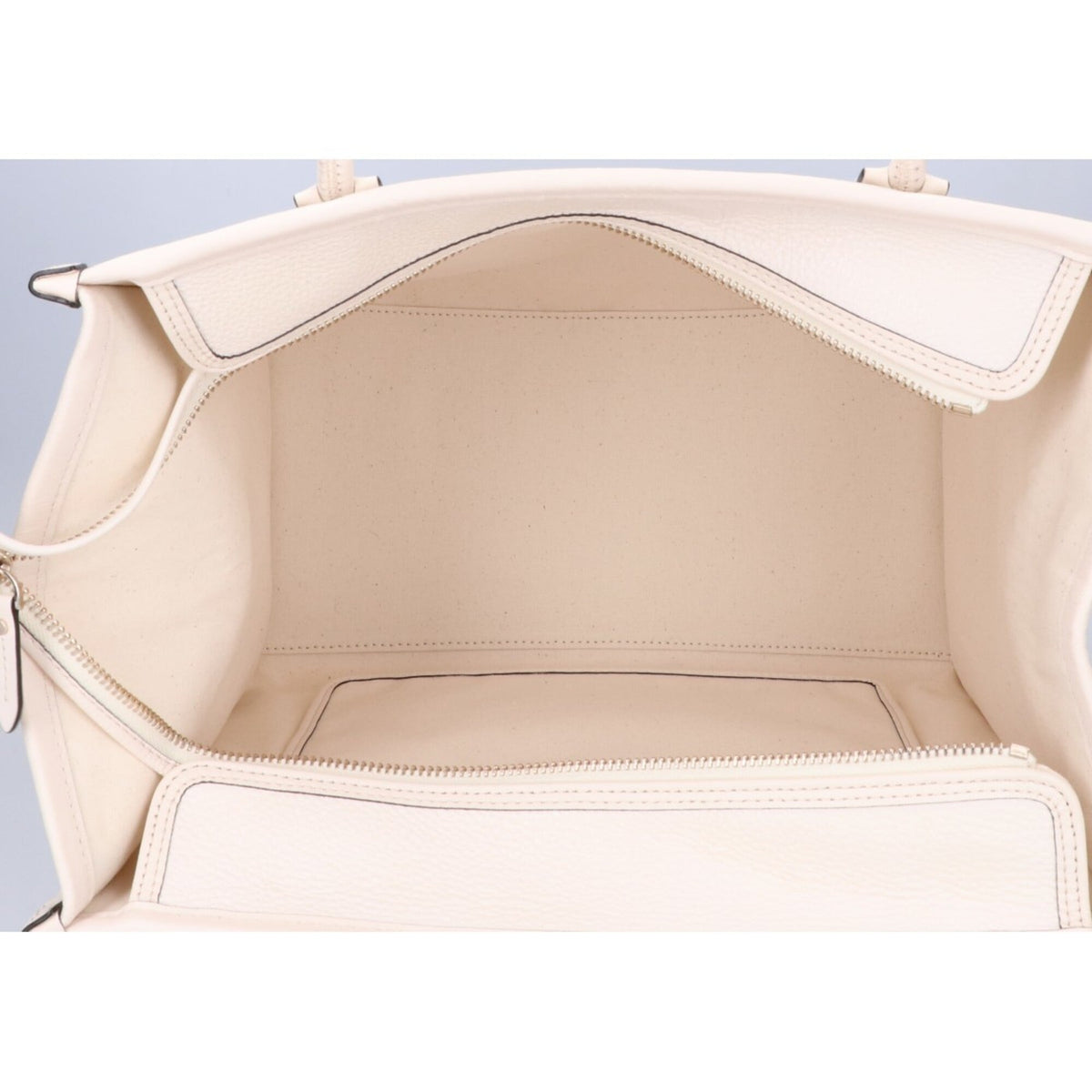 Kate Spade White Leather Tote Bag (Pre-Owned)