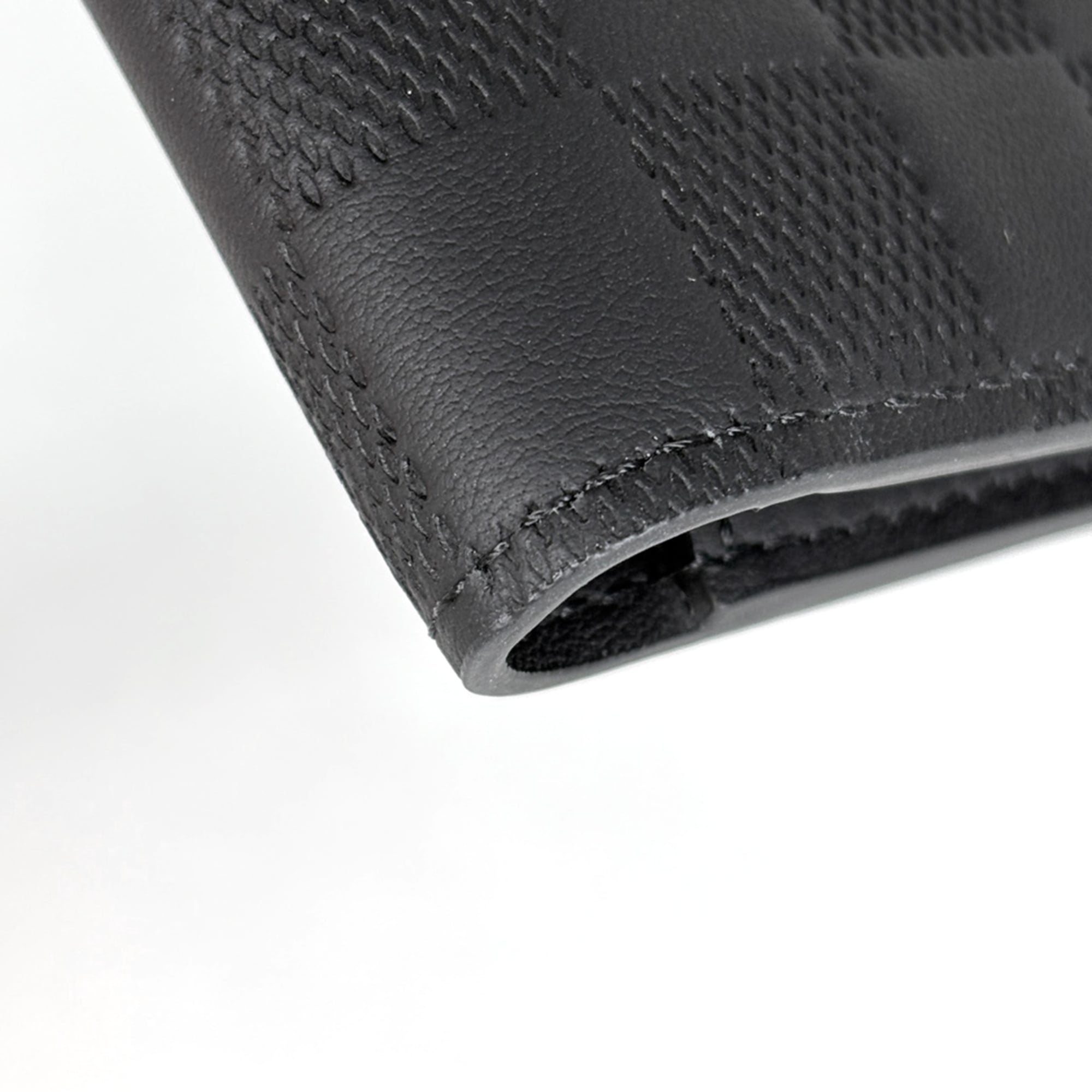 Louis Vuitton Black Onyx Damier Infini Wallet (Bi-Fold) (Pre-Owned)