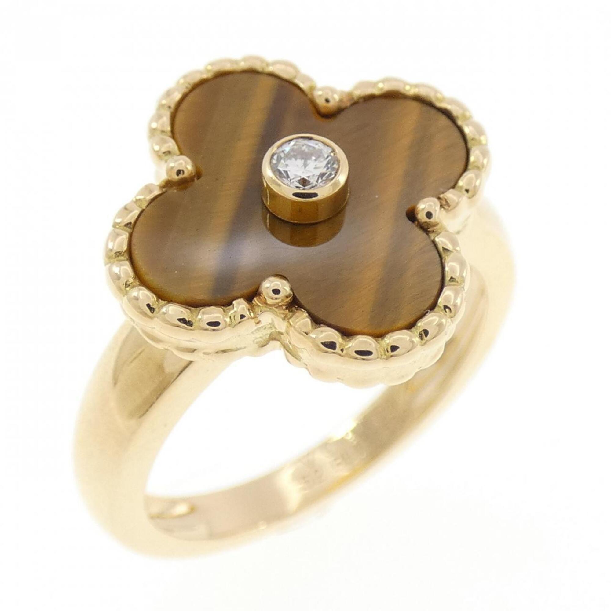 Van Cleef & Arpels Yellow Gold (18K) Band Ring (Pre-Owned)