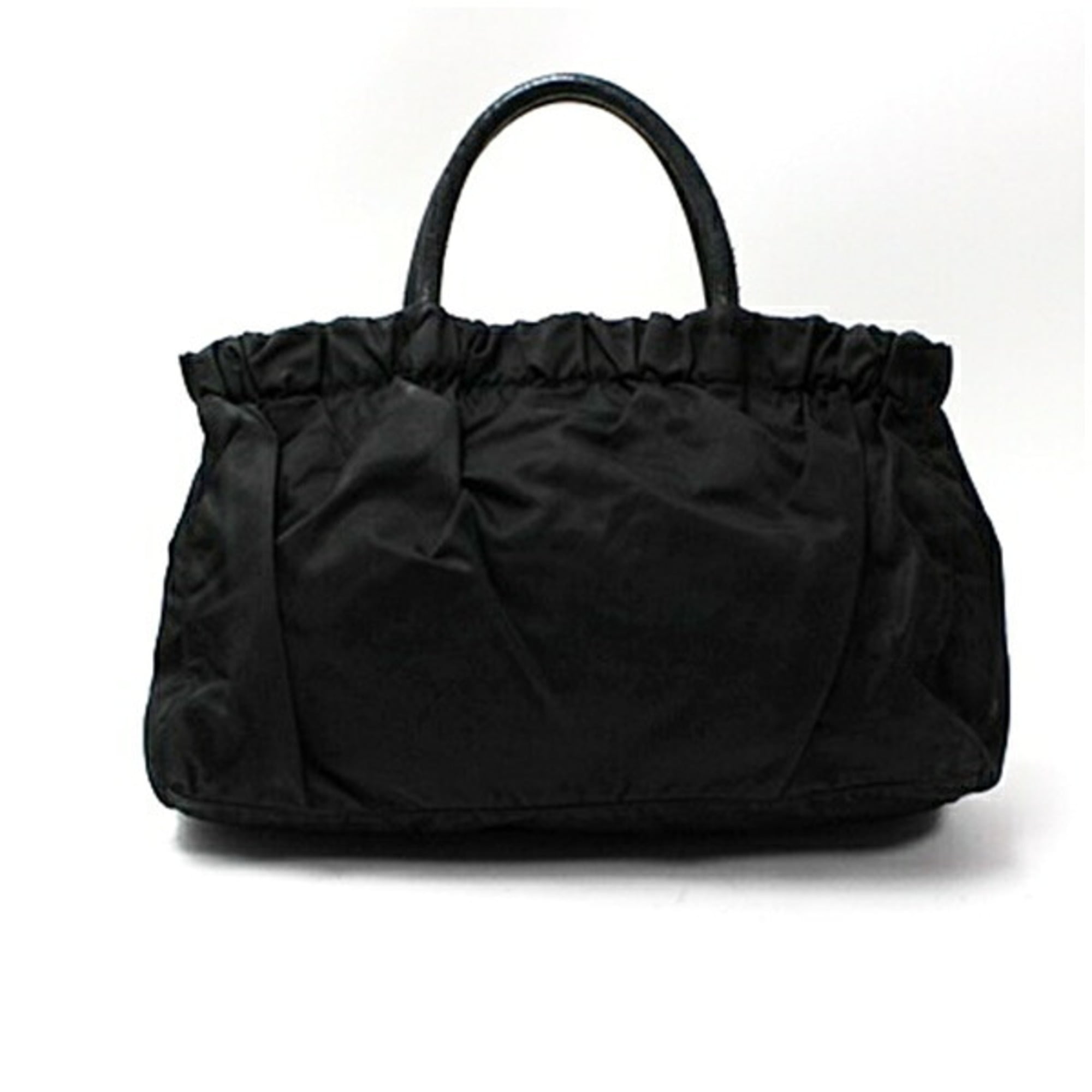 Prada Black Nylon Tote Bag (Pre-Owned)