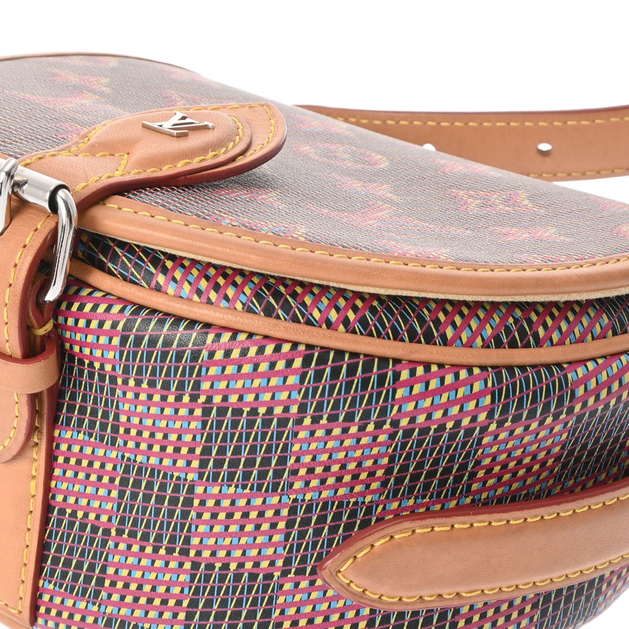 Louis Vuitton Brown Leather Shoulder Bag (Pre-Owned)