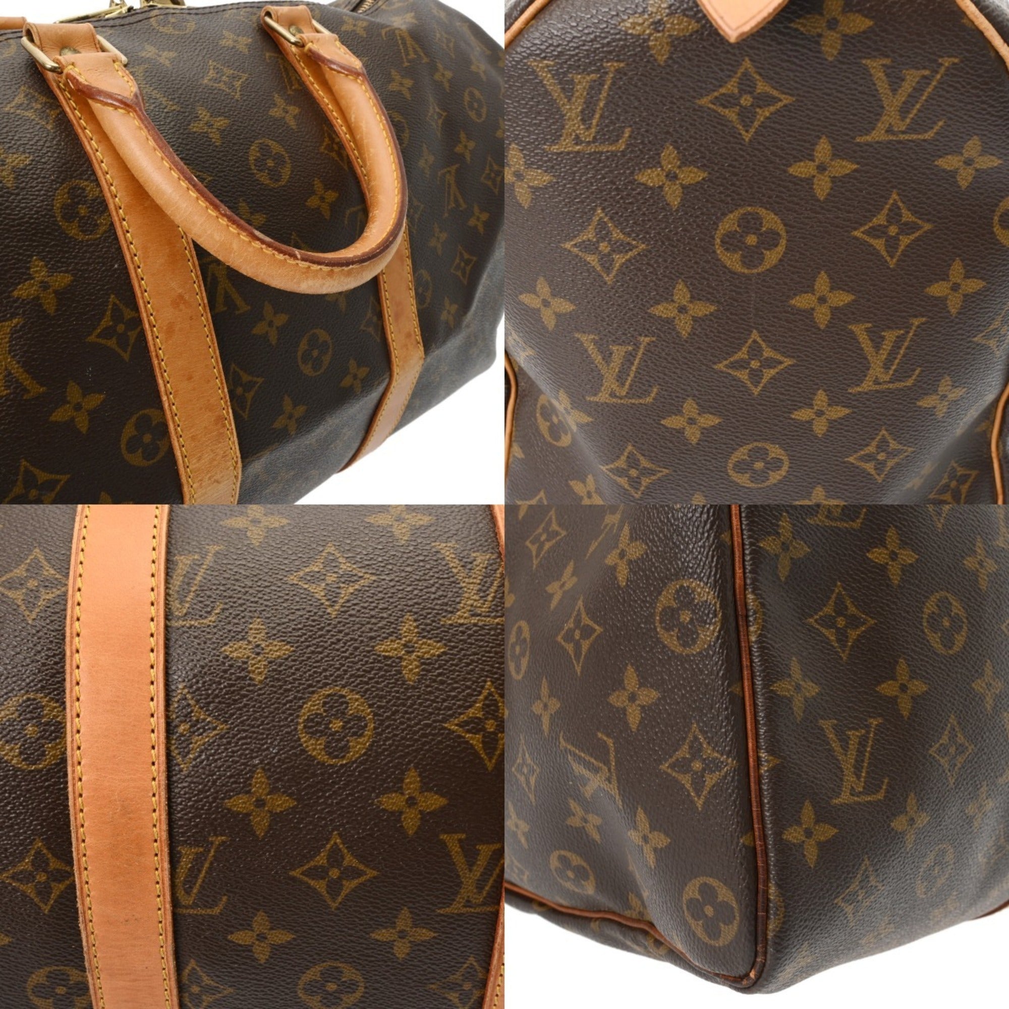Louis Vuitton Monogram Brown Monogram Boston Bag (Pre-Owned)