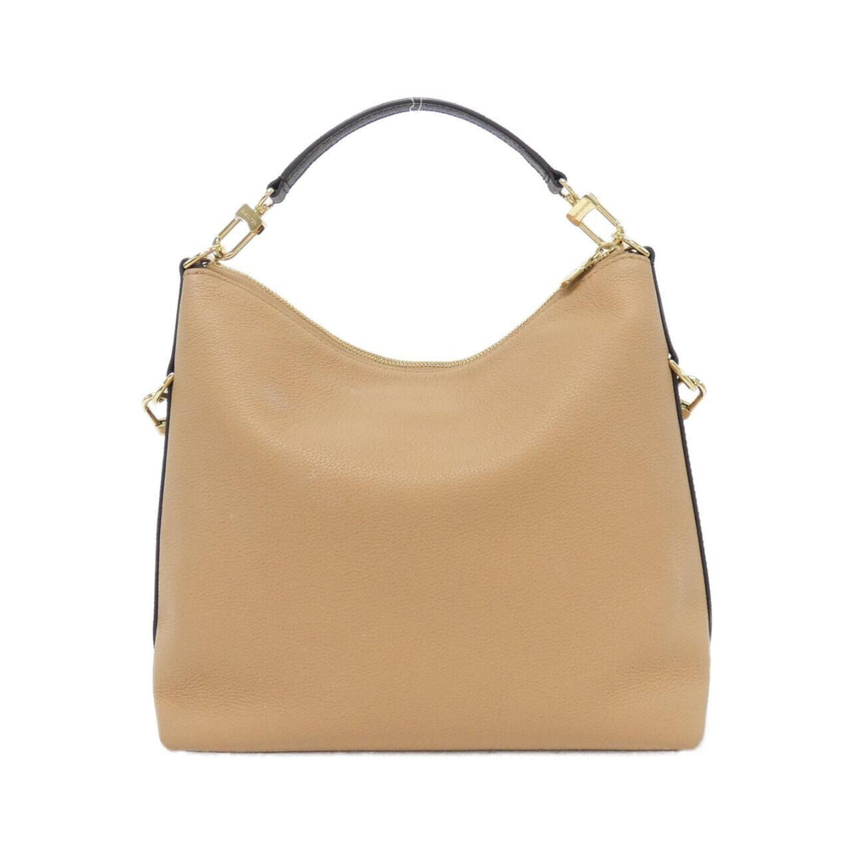 Louis Vuitton Beige Leather Handbag (Pre-Owned)