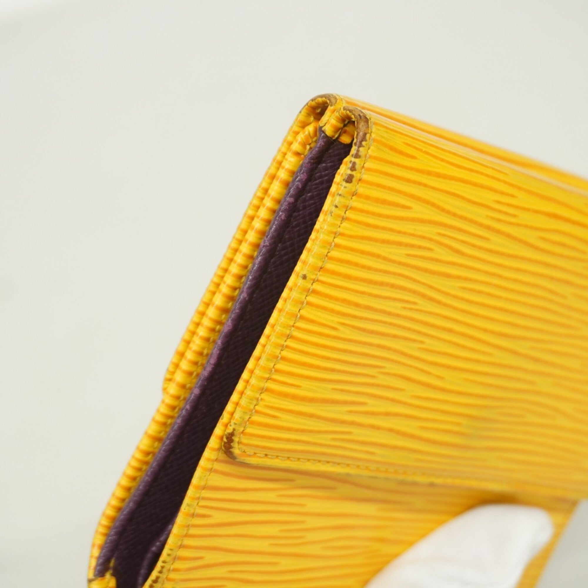 Louis Vuitton Jaune Wallet (Tri-Fold) (Pre-Owned)