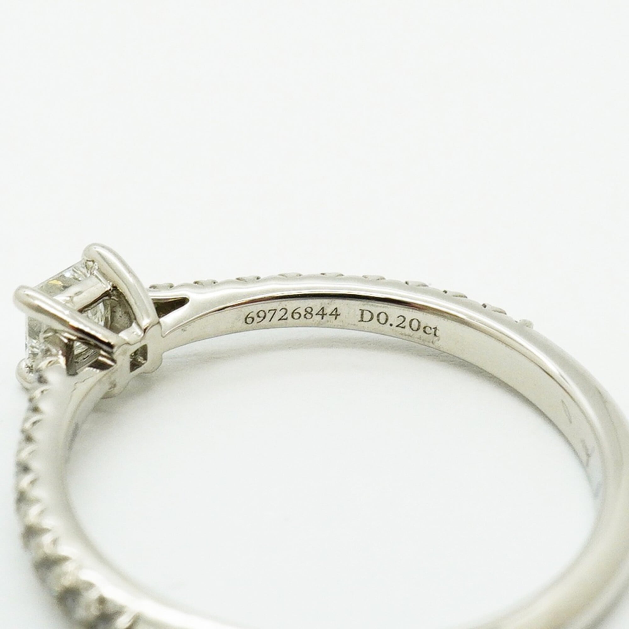 Tiffany Platinum 950 Band Ring (Pre-Owned)