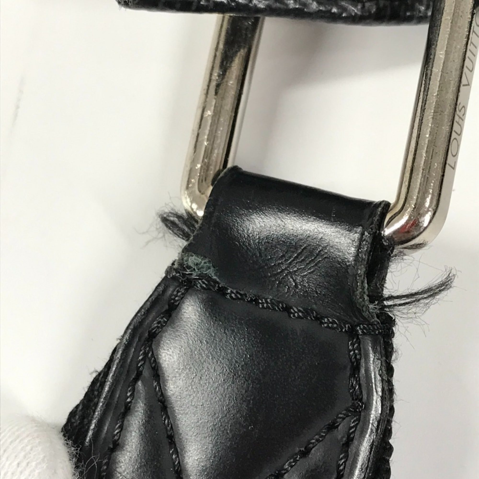 Louis Vuitton Black Damier Graphite Shoulder Bag (Pre-Owned)