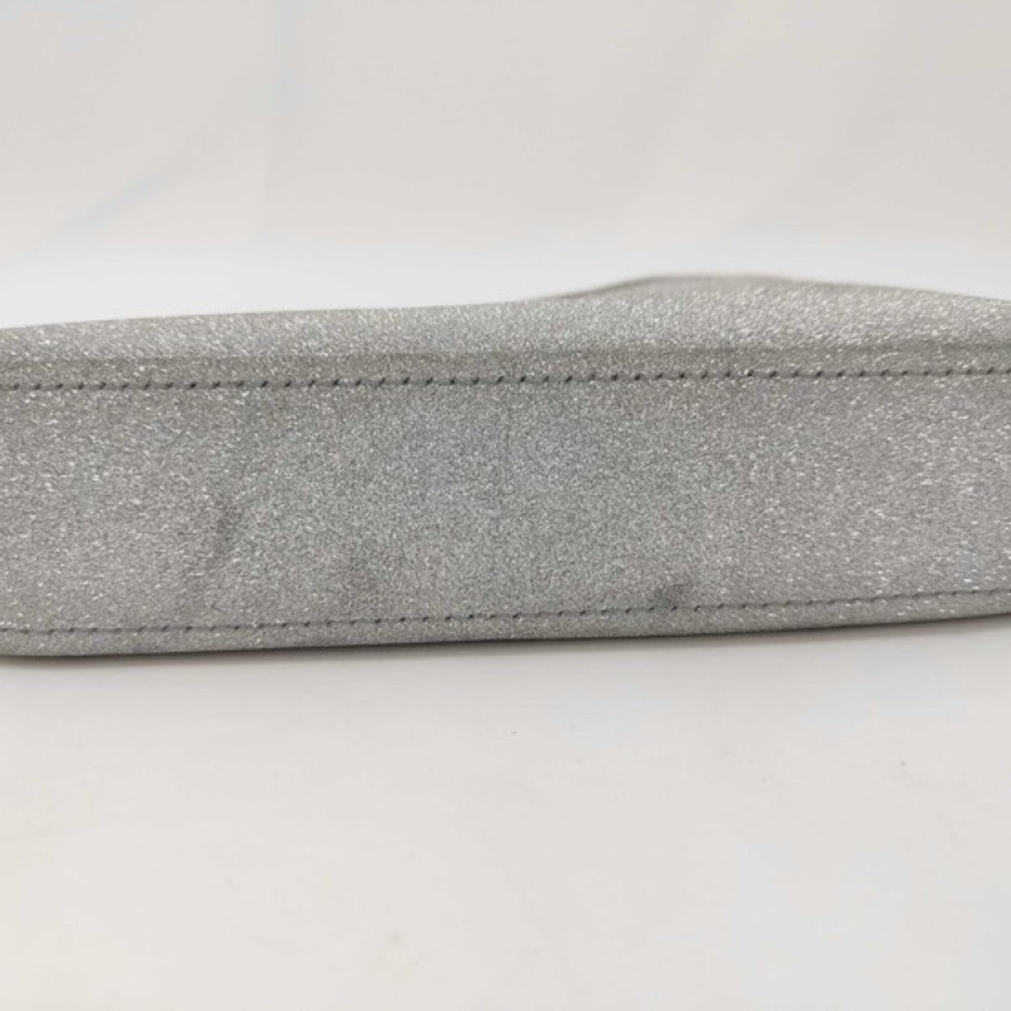 Balenciaga Silver Leather Clutch Bag (Pre-Owned)