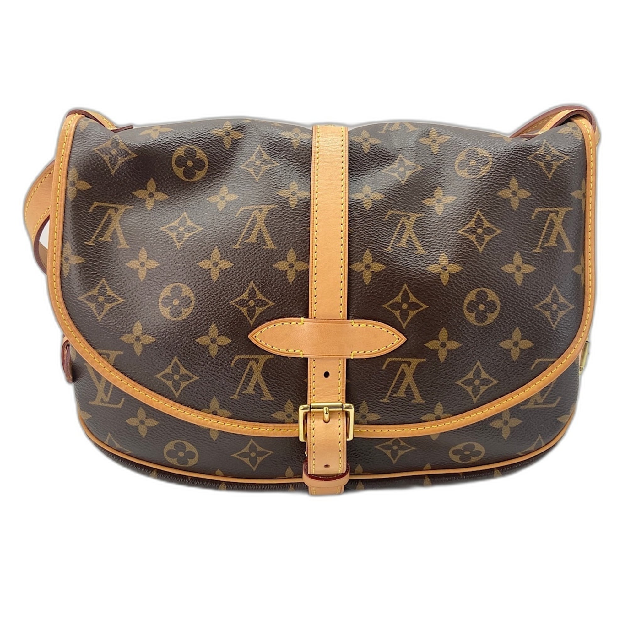 Louis Vuitton Brown Monogram Monogram Shoulder Bag (Pre-Owned)