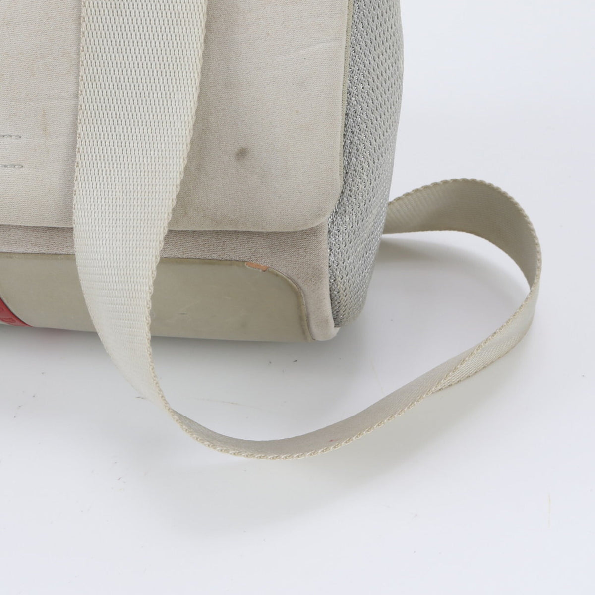 Prada Beige Messenger Bag Shoulder Bag (Pre-Owned)