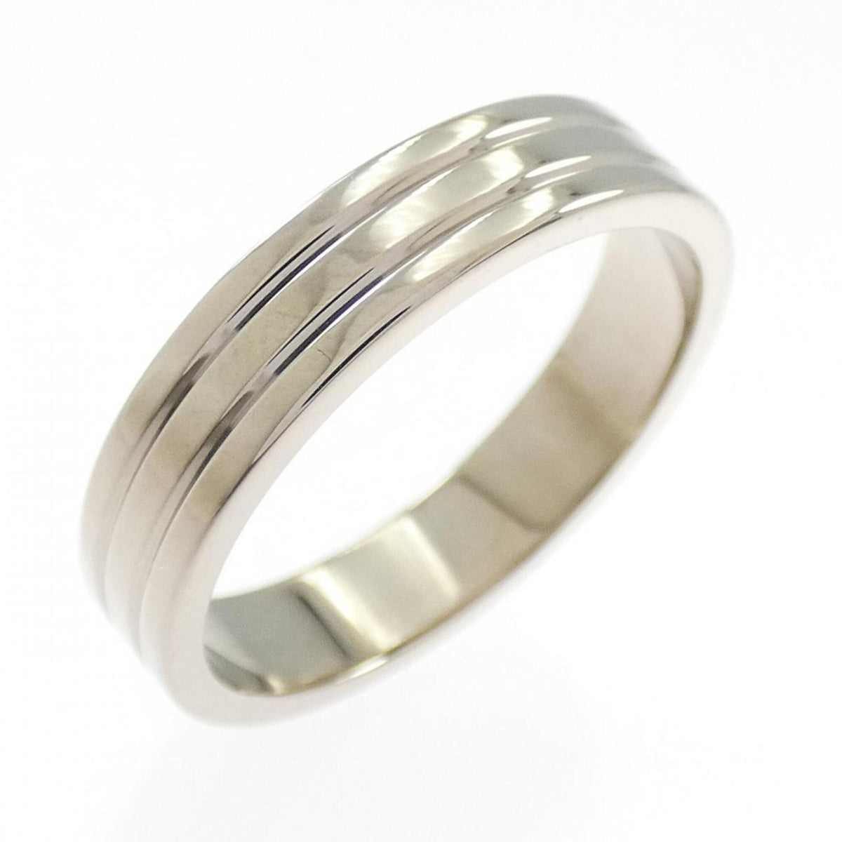 Cartier White Gold White Gold (18K) Band Ring (Pre-Owned)