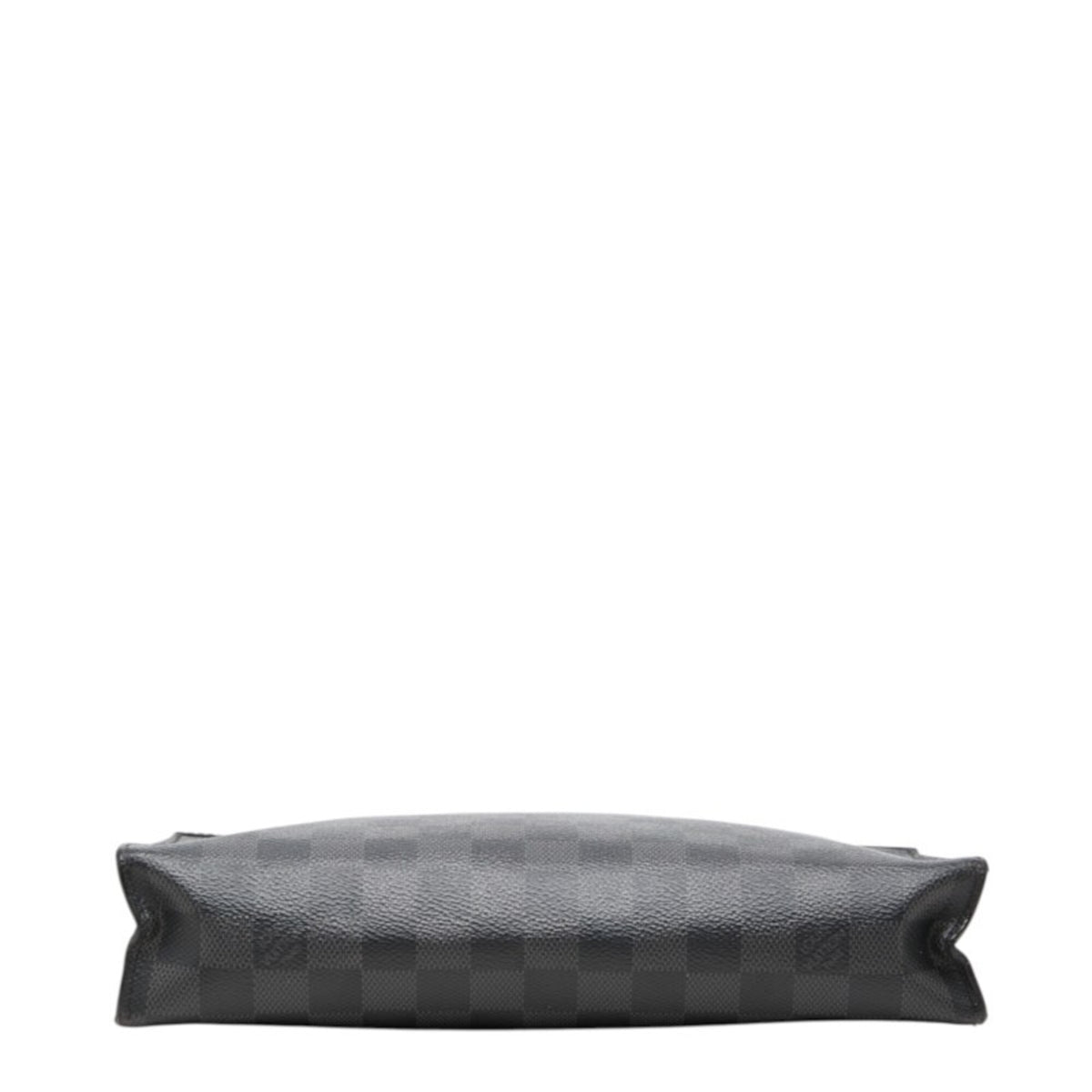 Louis Vuitton Black Pvc Leather Pochette (Pre-Owned)