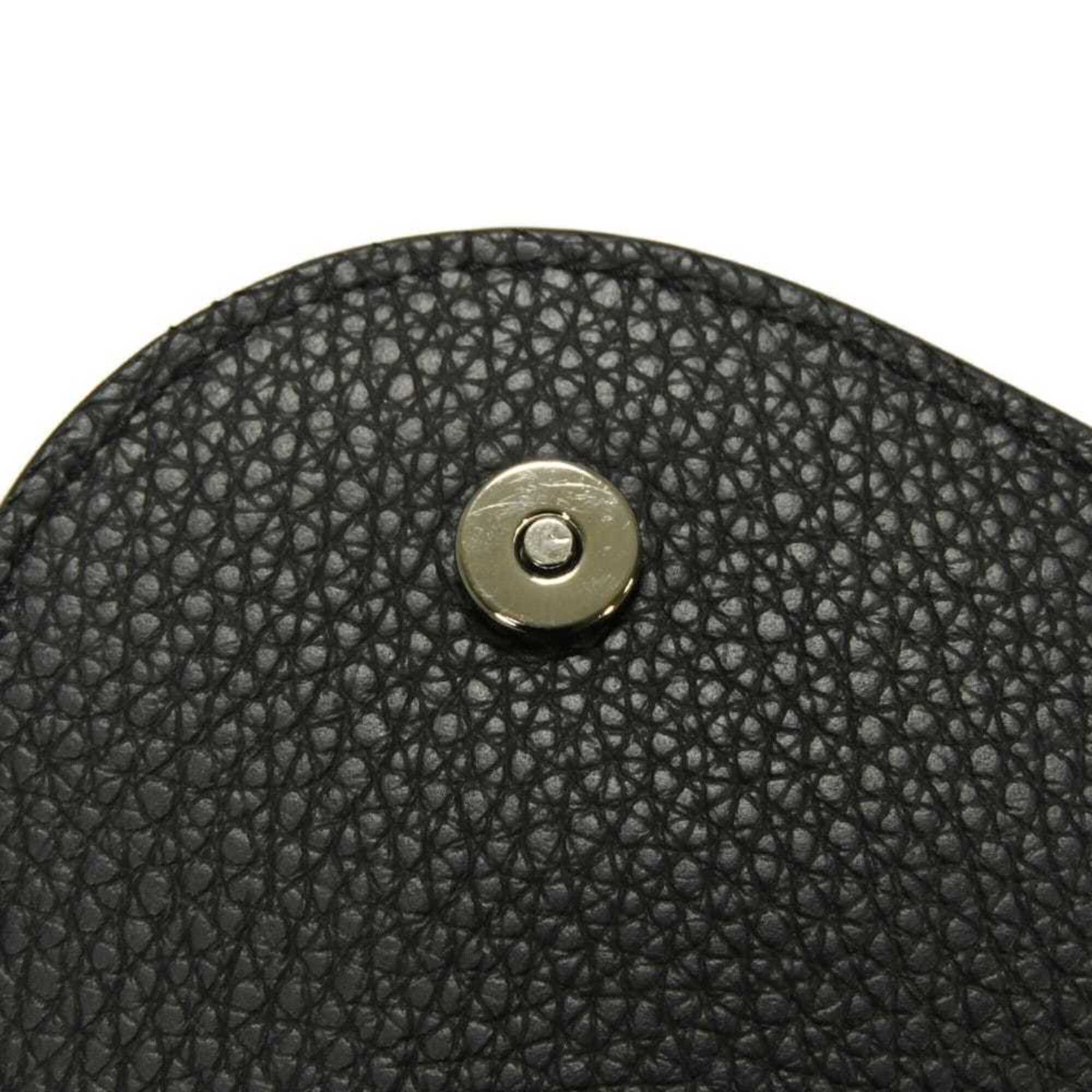 Christian Dior Black Leather Handbag Pouch (Pre-Owned)