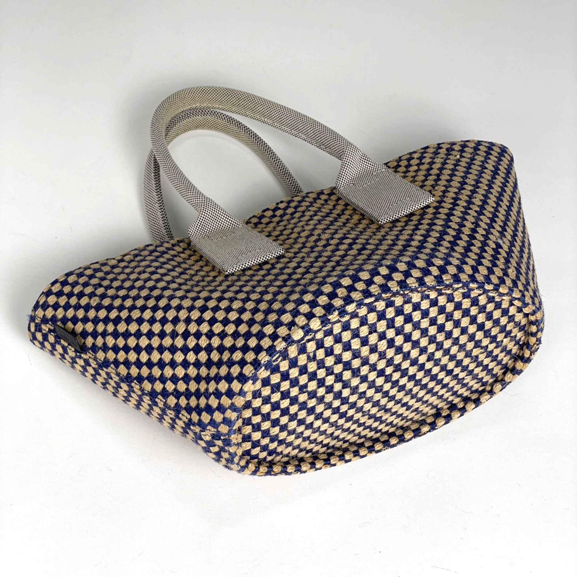 Hermes Beige Blue Linen (Pre-Owned)