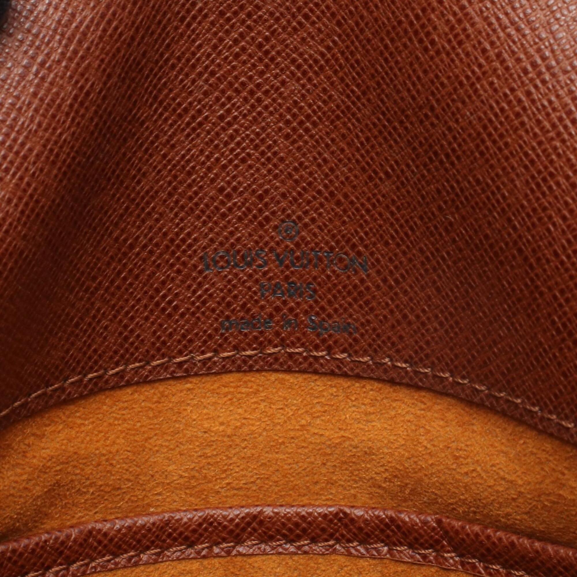 Louis Vuitton Brown Monogram Coated Canvas Handbag Shoulder Bag (Pre-Owned)