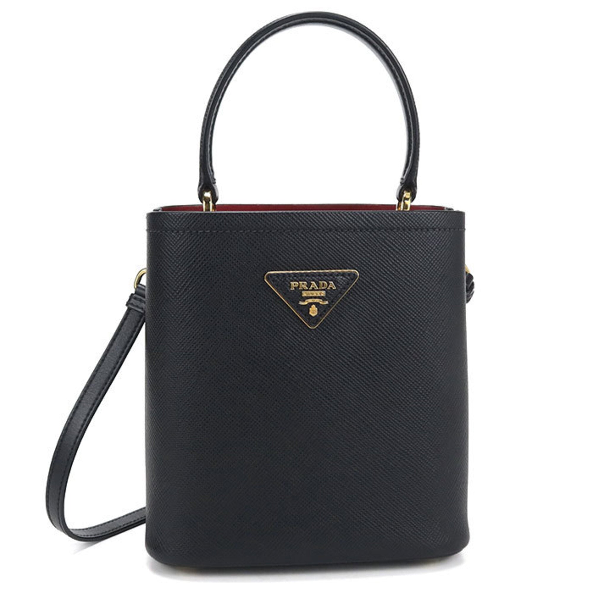 Prada Black Leather Handbag (Pre-Owned)