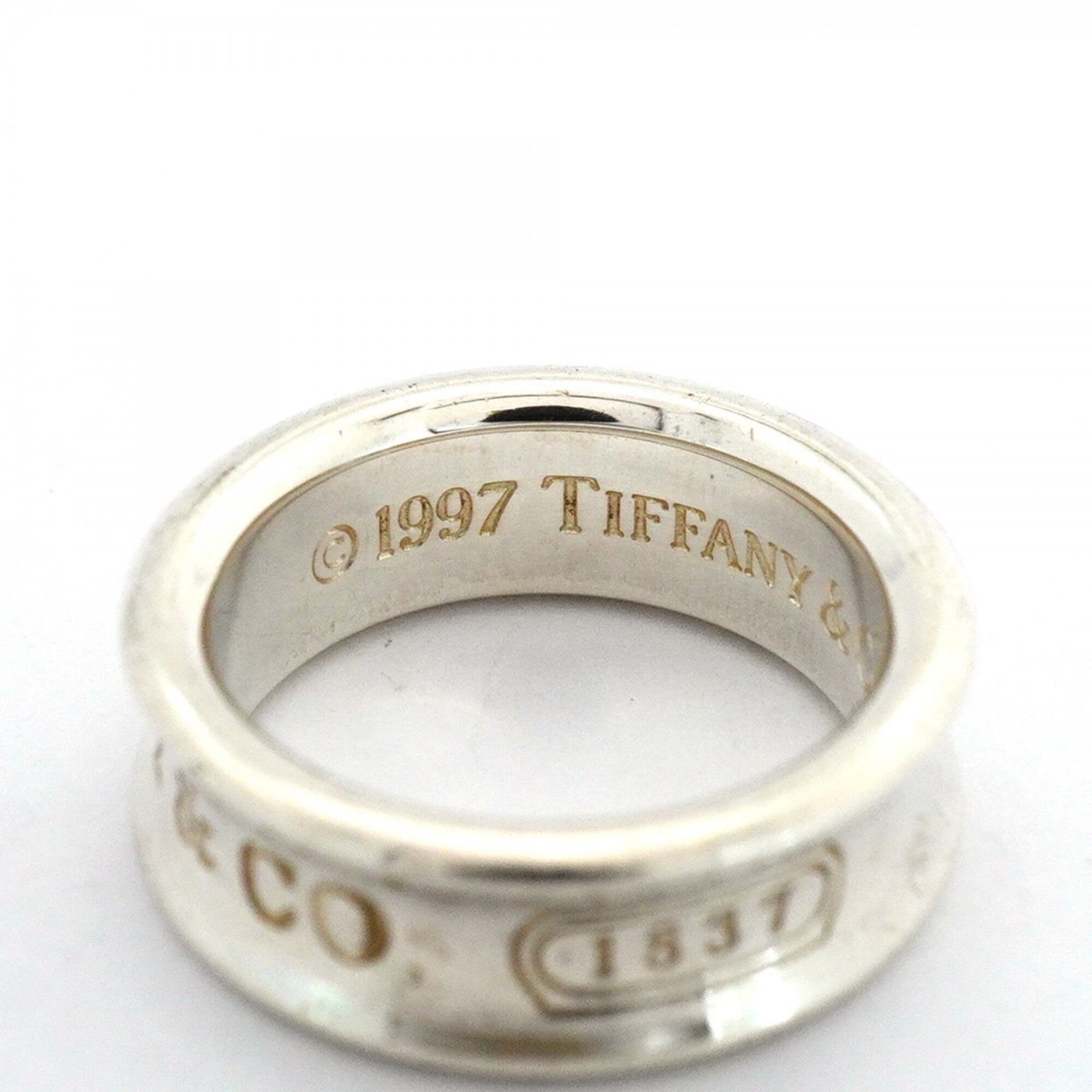 Tiffany Silver 925 Band Ring (Pre-Owned)