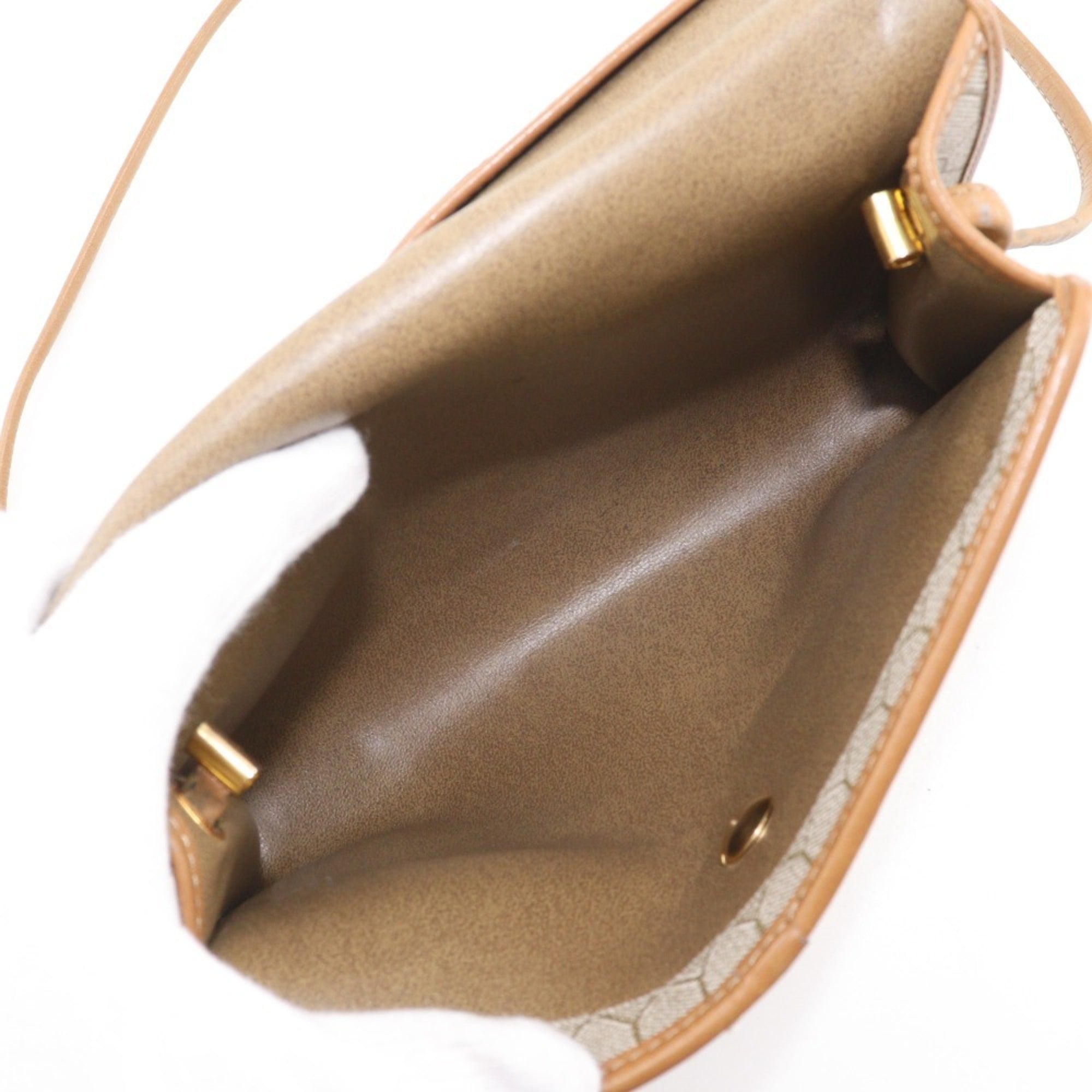 Christian Dior Beige Pvc Shoulder Bag (Pre-Owned)
