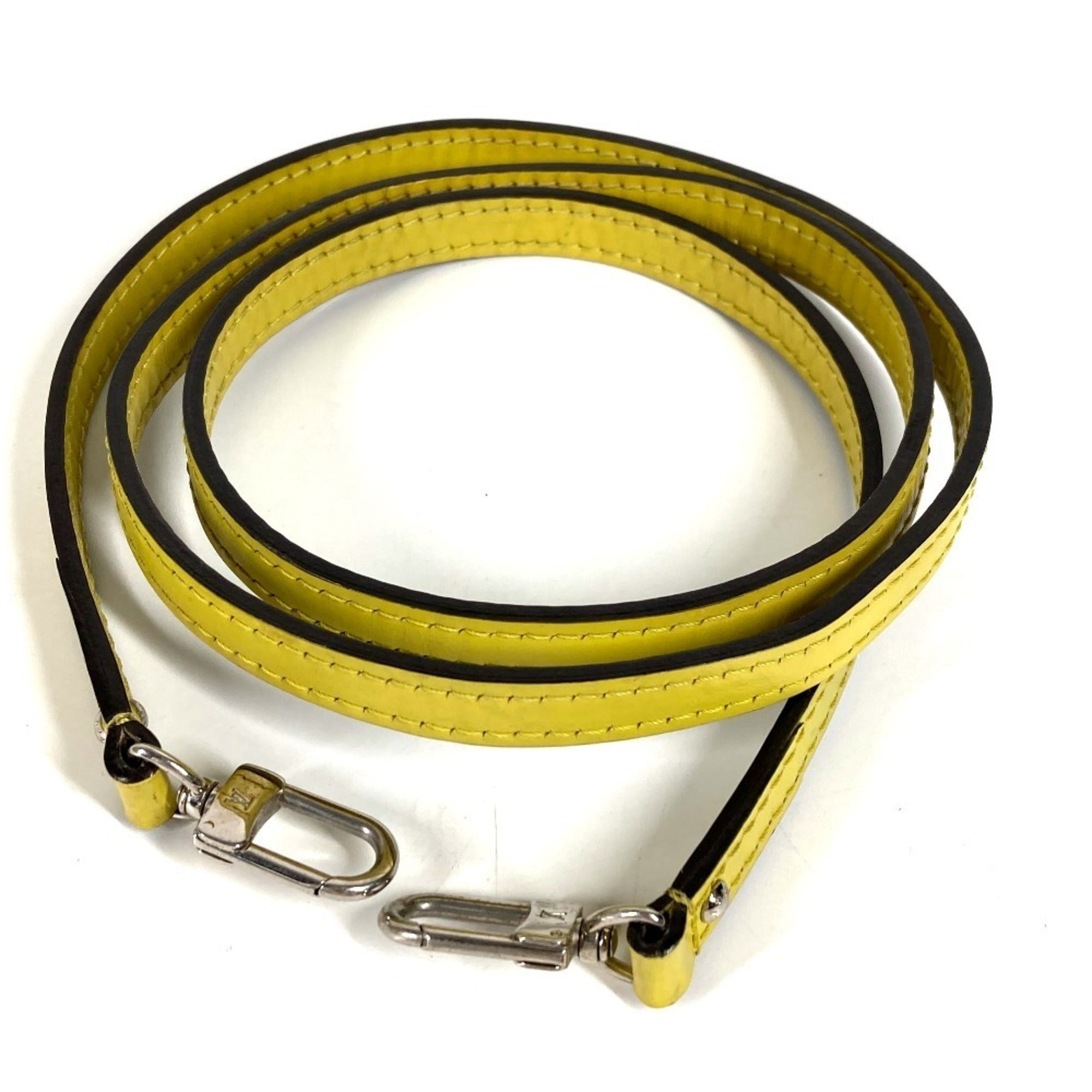 Louis Vuitton Pistache Yellow Epi Leather Handbag Shoulder Bag (Pre-Owned)