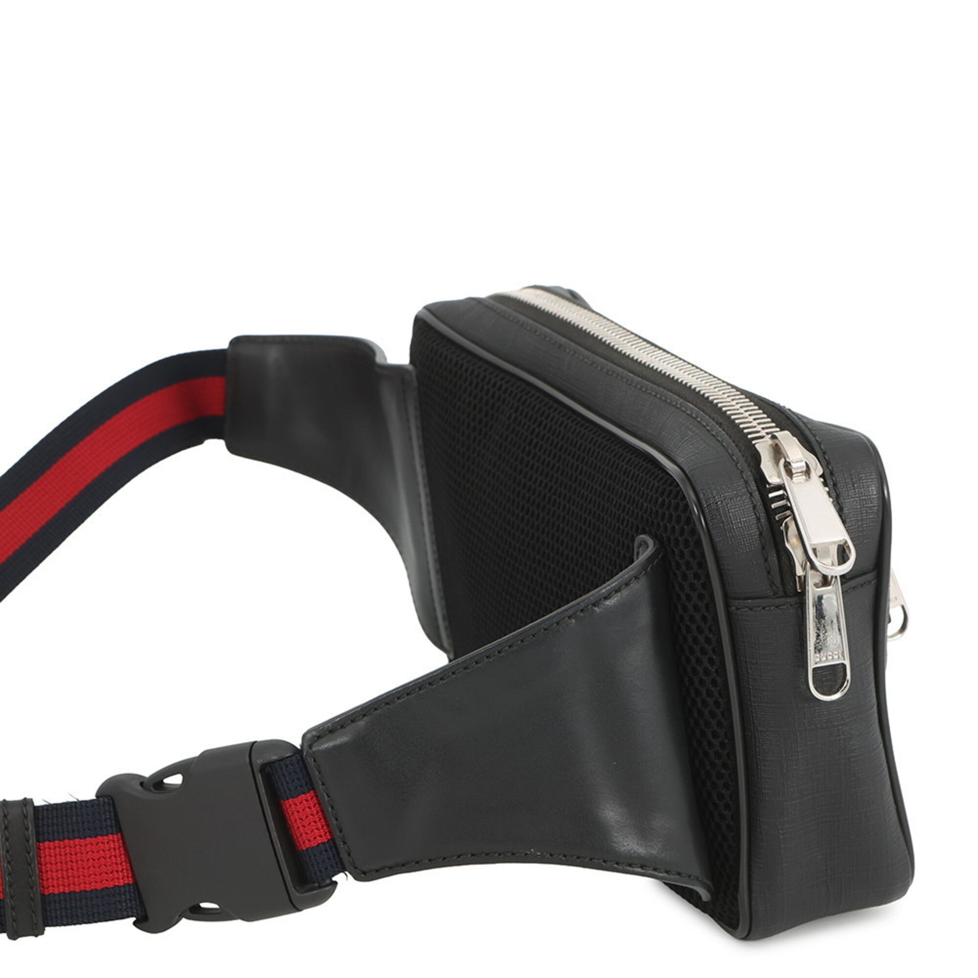 Gucci Black Gg Supreme Leather Handbag Sling Bag (Pre-Owned)