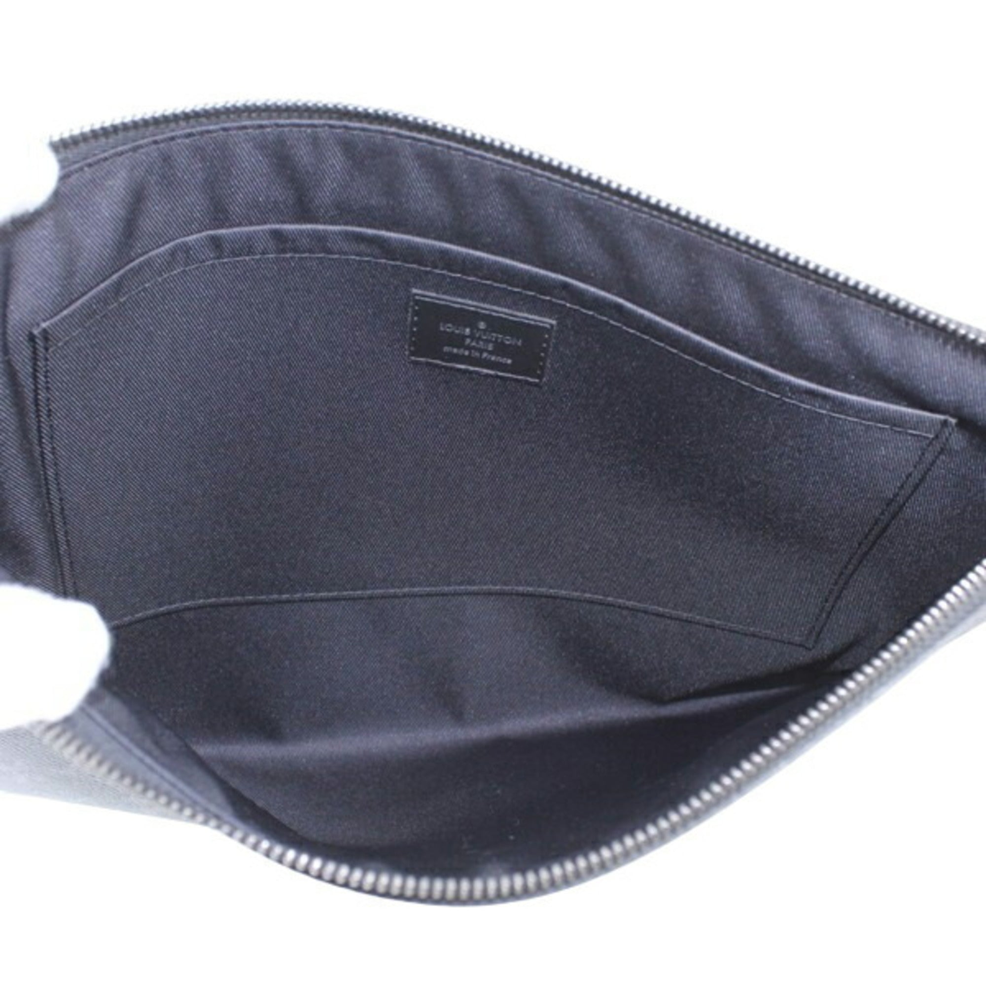 Louis Vuitton Monogram Eclipse Black Monogram Eclipse Monogram Eclipse Clutch Bag Pochette (Pre-Owned)
