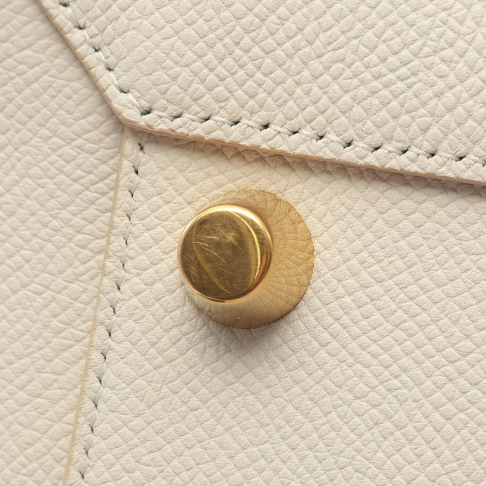 Celine White Leather Handbag (Pre-Owned)