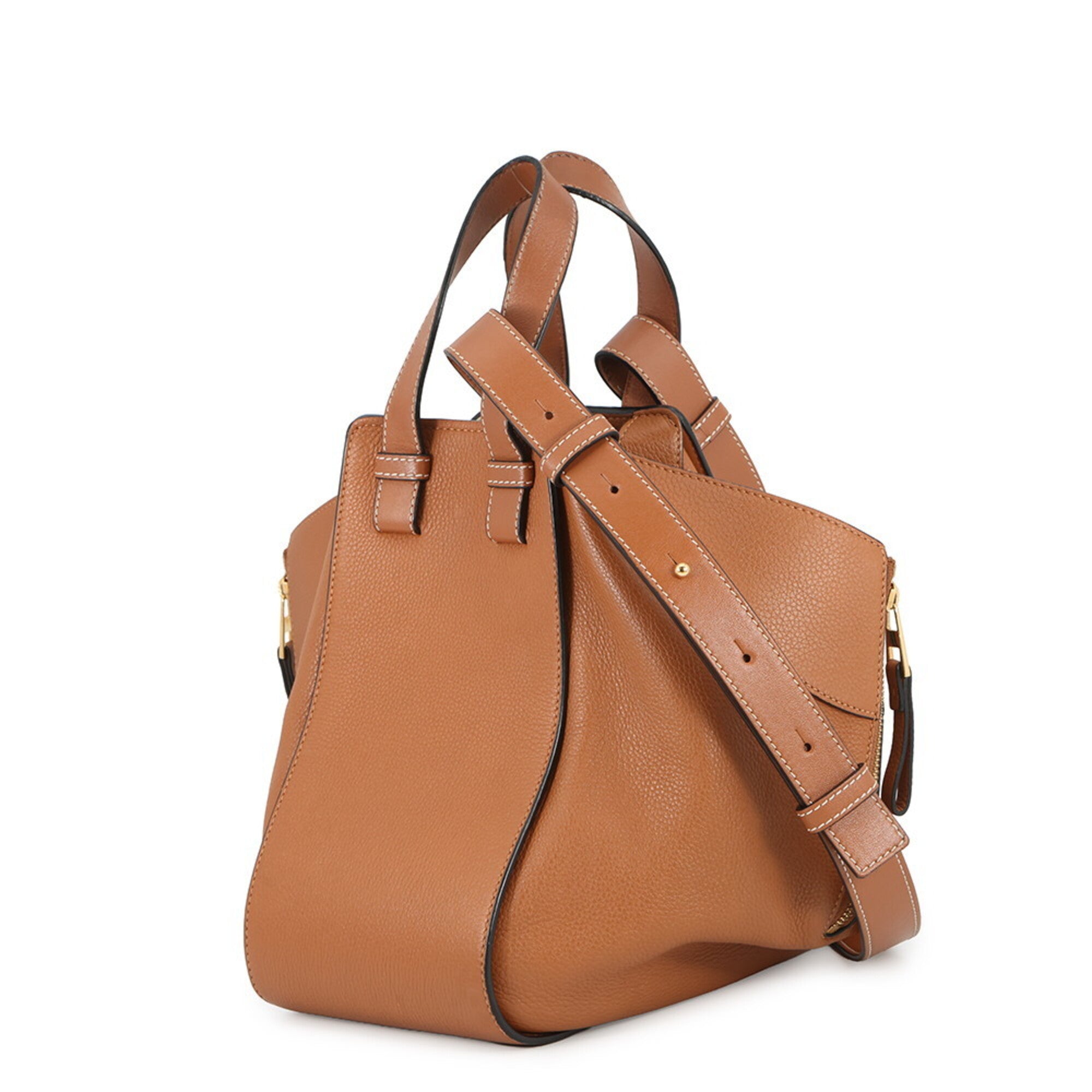 Loewe Brown Light Camel Leather Handbag (Pre-Owned)