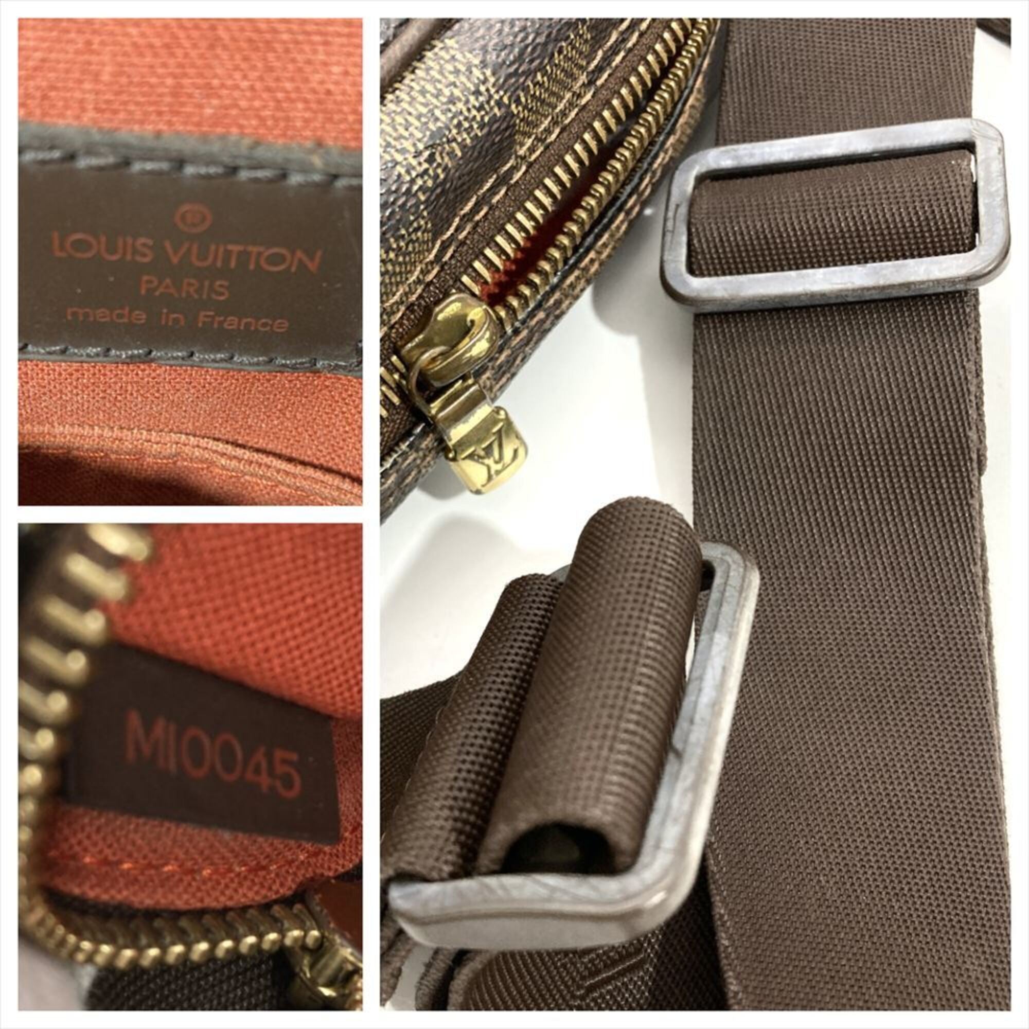 Louis Vuitton Brown Damier Canvas Ebene Galle Damier Canvas Shoulder Bag (Pre-Owned)