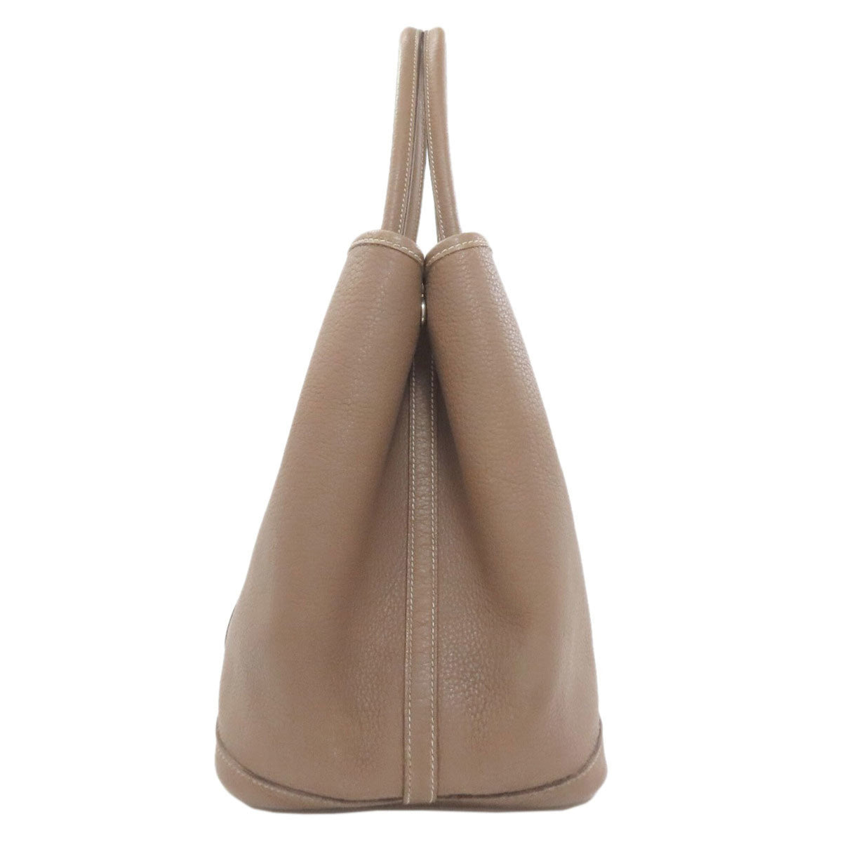 Hermes Garden Etoupe Gray Negonda Leather Tote Bag (Pre-Owned)