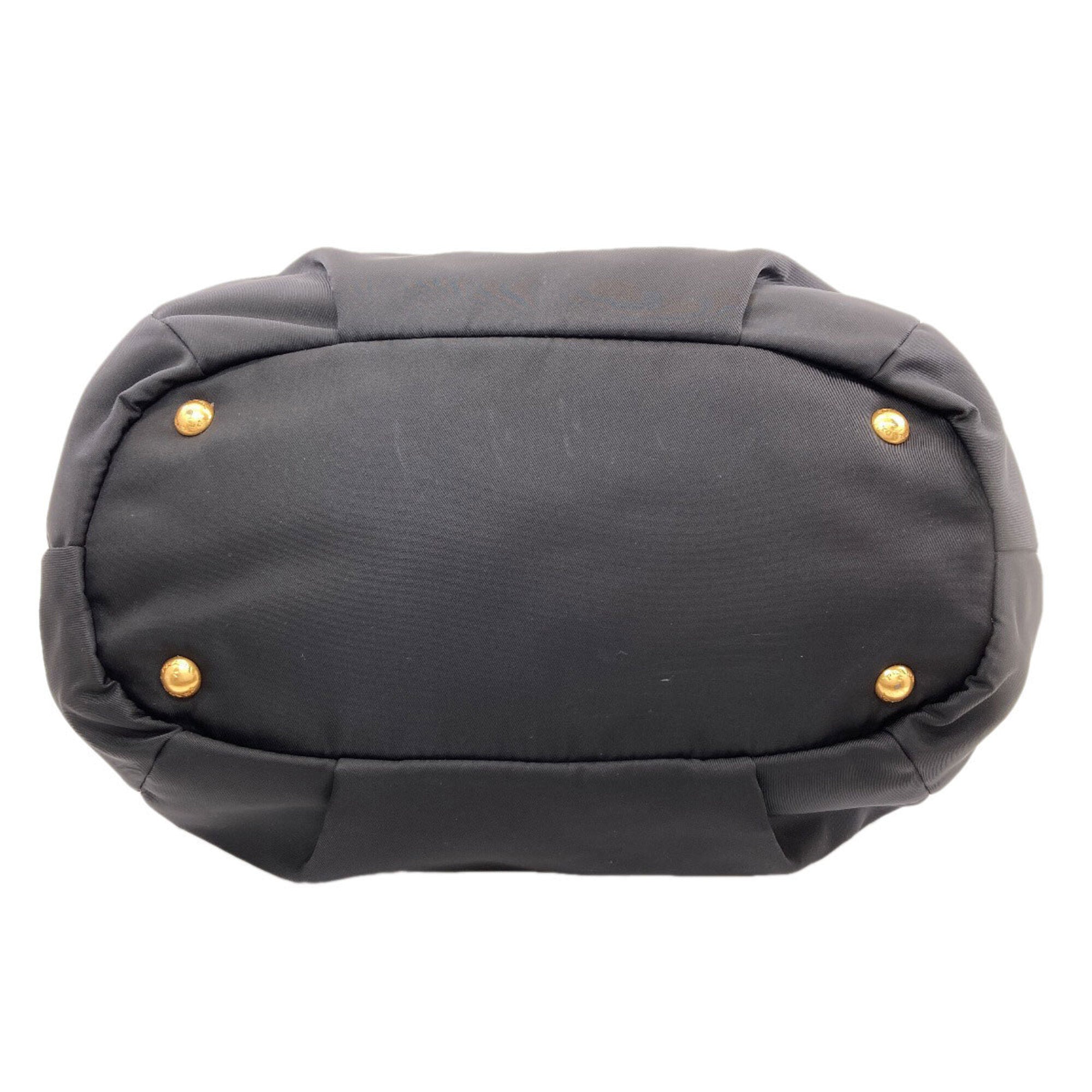 Prada Black Nylon Tote Bag (Pre-Owned)